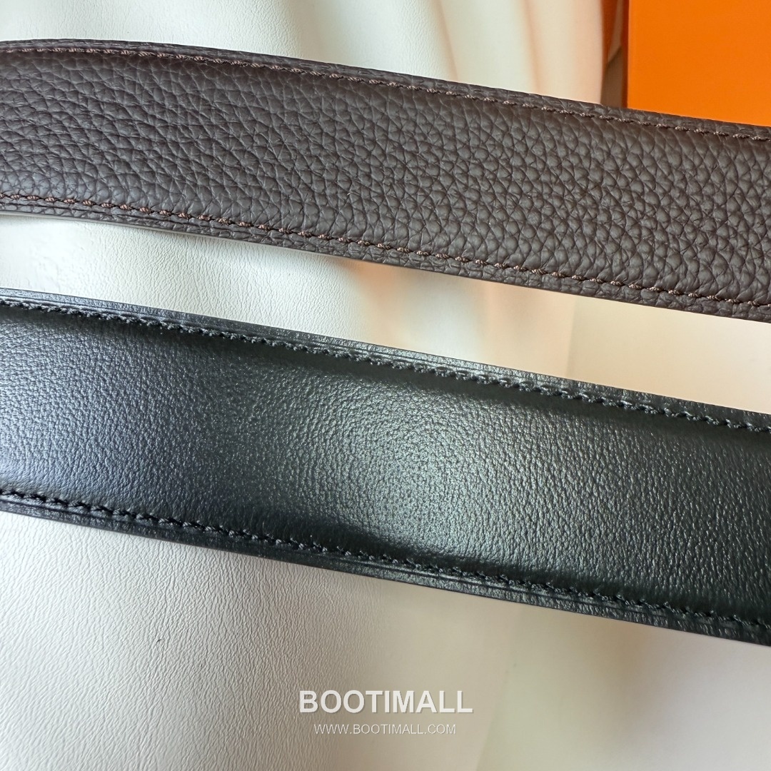 Hermes Constance Calfskin Reversible Belt with H Buckle Palladium 에르메스 콘스탄스 카프스킨 리버서블 벨트 H버클 황동 베이스 팔라듐 피니시 3.8cm 3