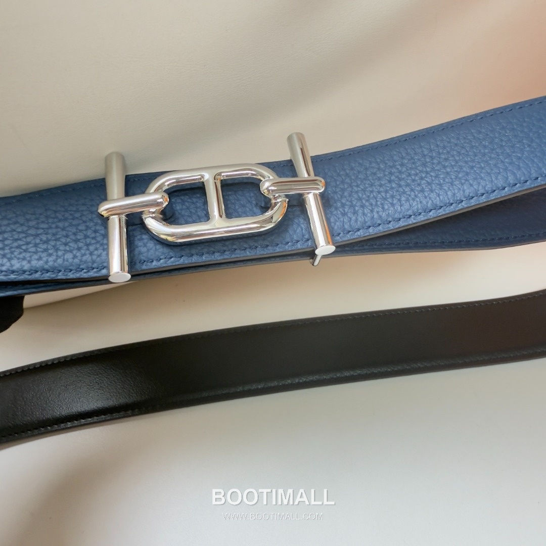 Hermes Constance Calfskin Reversible Belt with H Buckle Palladium 에르메스 콘스탄스 카프스킨 리버서블 벨트 H버클 황동 베이스 팔라듐 피니시 3.8cm 2