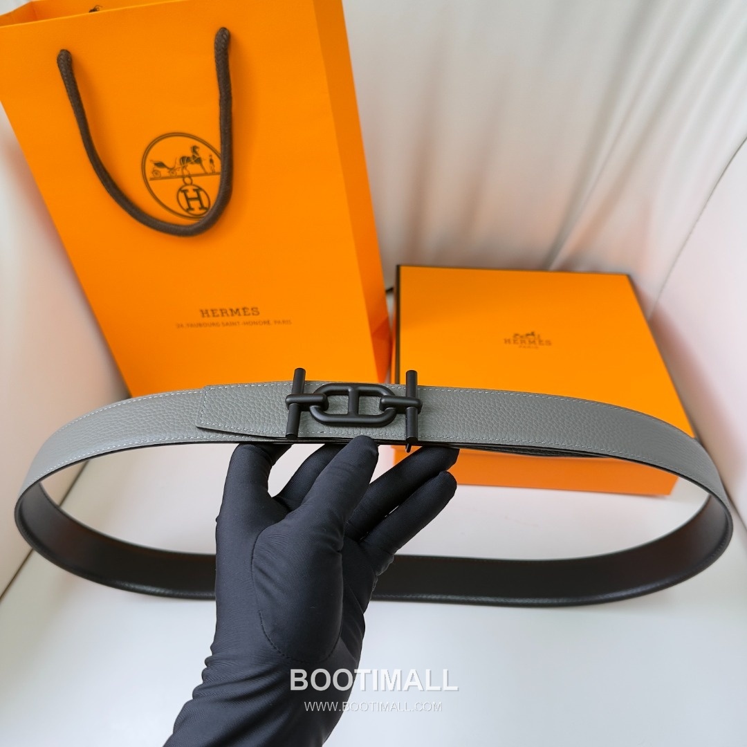 Hermes Constance Calfskin Reversible Belt with H Buckle Palladium 에르메스 콘스탄스 카프스킨 리버서블 벨트 H버클 황동 베이스 팔라듐 피니시 3.8cm 1