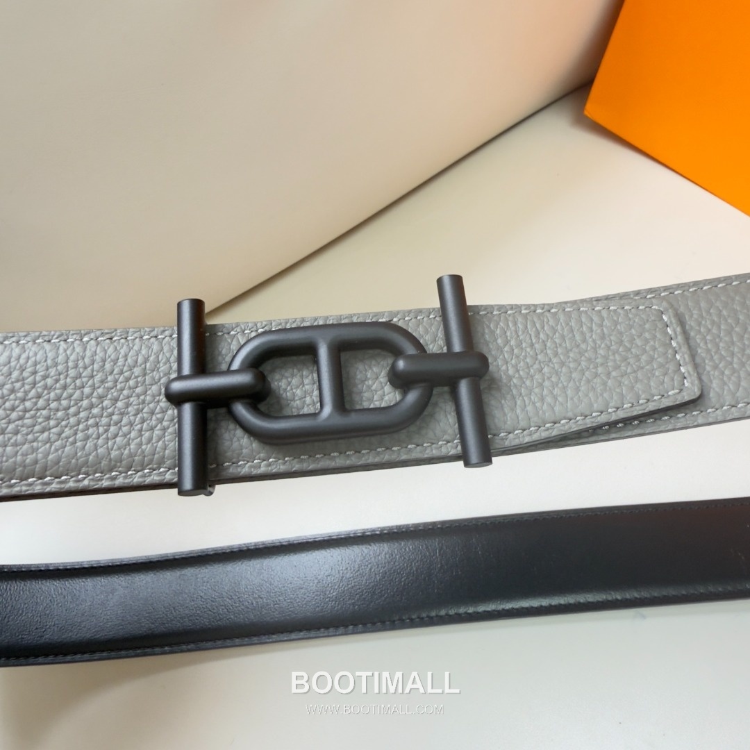 Hermes Constance Calfskin Reversible Belt with H Buckle Palladium 에르메스 콘스탄스 카프스킨 리버서블 벨트 H버클 황동 베이스 팔라듐 피니시 3.8cm 2