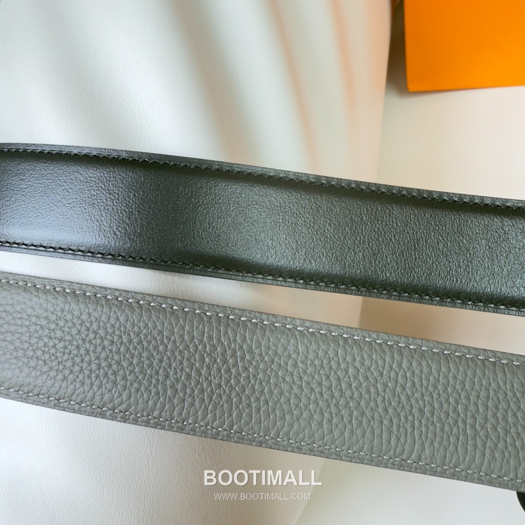 Hermes Constance Calfskin Reversible Belt with H Buckle Palladium 에르메스 콘스탄스 카프스킨 리버서블 벨트 H버클 황동 베이스 팔라듐 피니시 3.8cm 3