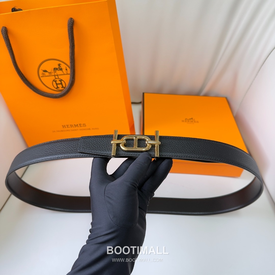 Hermes Constance Calfskin Reversible Belt with H Buckle Palladium 에르메스 콘스탄스 카프스킨 리버서블 벨트 H버클 황동 베이스 팔라듐 피니시 3.8cm 1