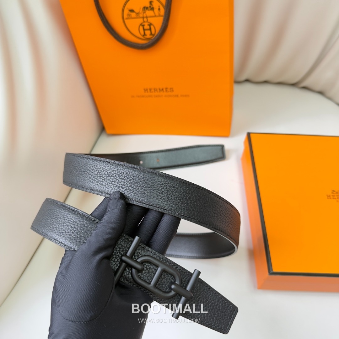 Hermes Constance Calfskin Reversible Belt with H Buckle Palladium 에르메스 콘스탄스 카프스킨 리버서블 벨트 H버클 황동 베이스 팔라듐 피니시 3.8cm 9