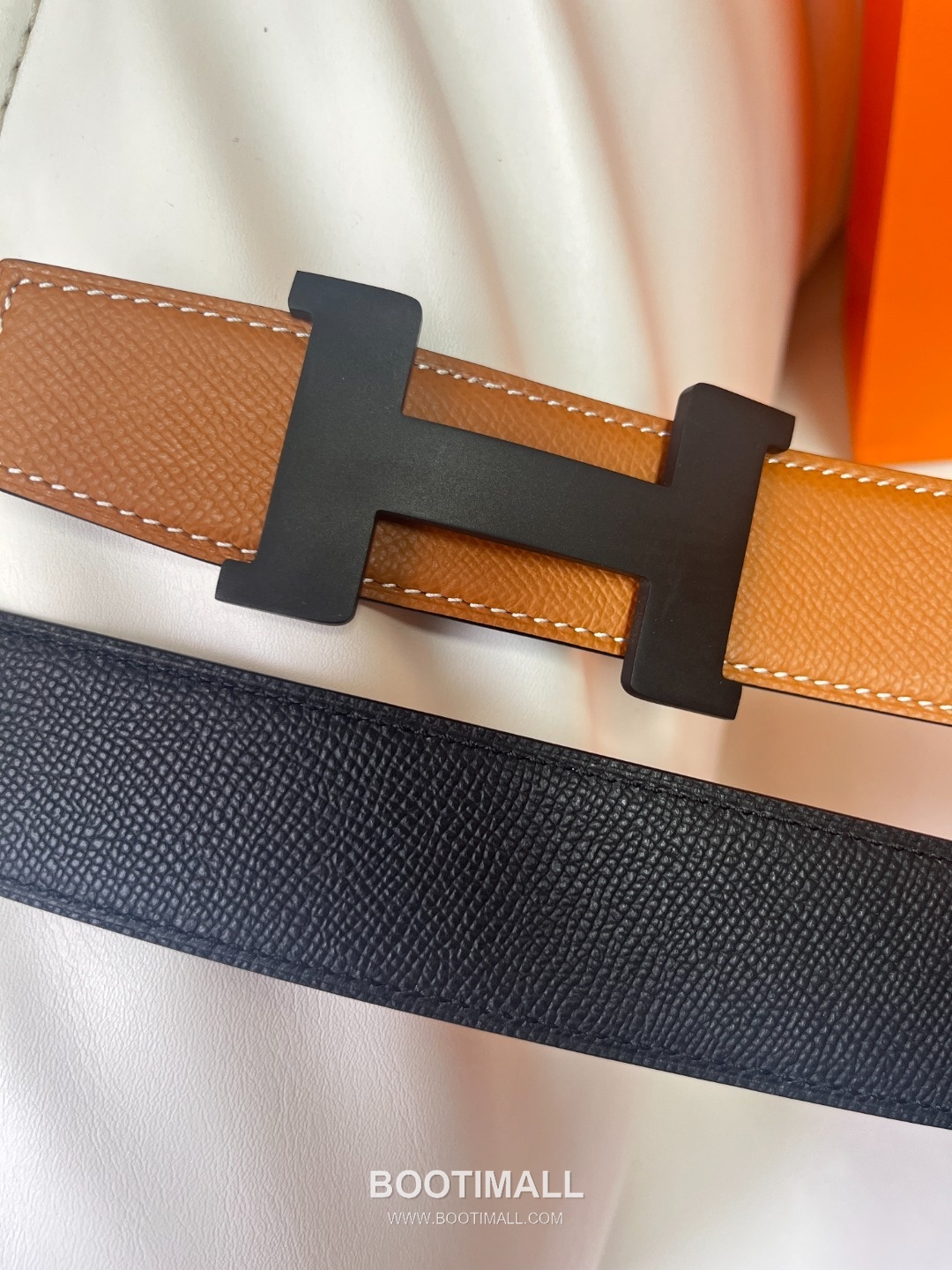 Hermes Constance Calfskin Reversible Belt with H Buckle Palladium 에르메스 콘스탄스 카프스킨 리버서블 벨트 H버클 황동 베이스 팔라듐 피니시 3.8cm 8