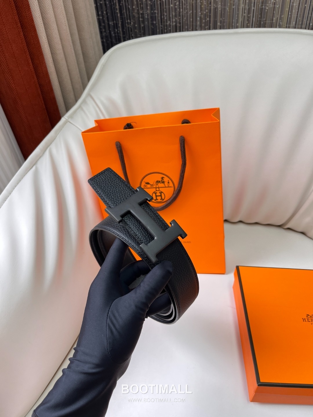 Hermes Constance Calfskin Reversible Belt with H Buckle Palladium 에르메스 콘스탄스 카프스킨 리버서블 벨트 H버클 황동 베이스 팔라듐 피니시 3.8cm 9