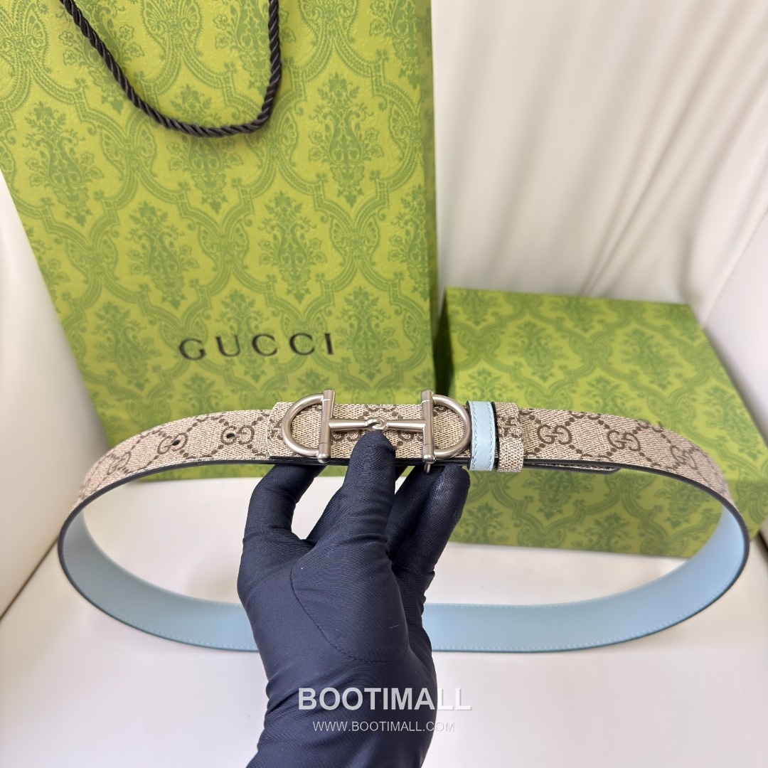 Gucci Horsebit Patent Calfskin Reversible Belt with Horsebit Buckle Gold-Plated 구찌 홀스빗 페이턴트 카프스킨 리버서블 벨트 홀스빗 버클 황동 베이스 금도금 3.0cm 1
