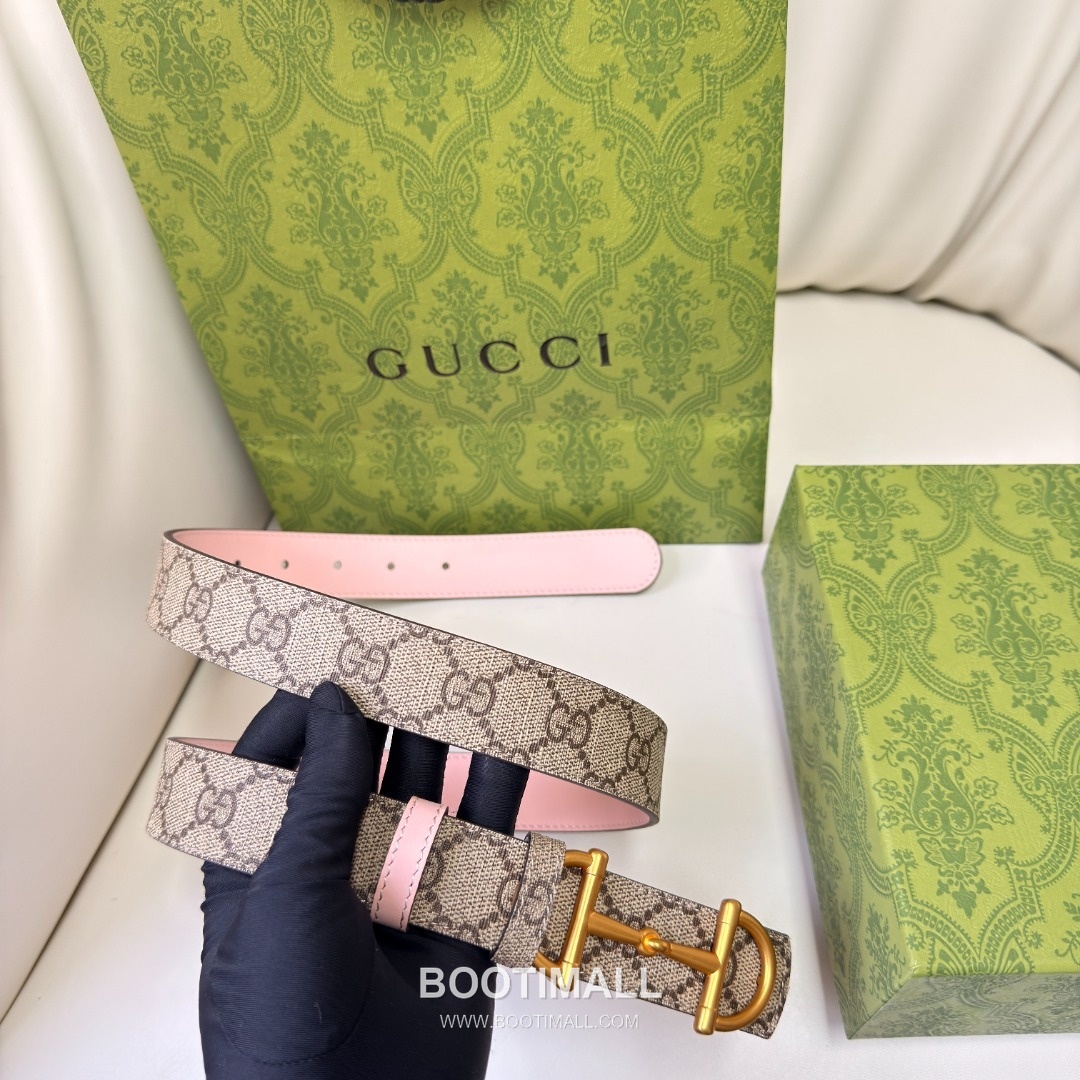 Gucci Horsebit Patent Calfskin Reversible Belt with Horsebit Buckle Gold-Plated 구찌 홀스빗 페이턴트 카프스킨 리버서블 벨트 홀스빗 버클 황동 베이스 금도금 3.0cm 7