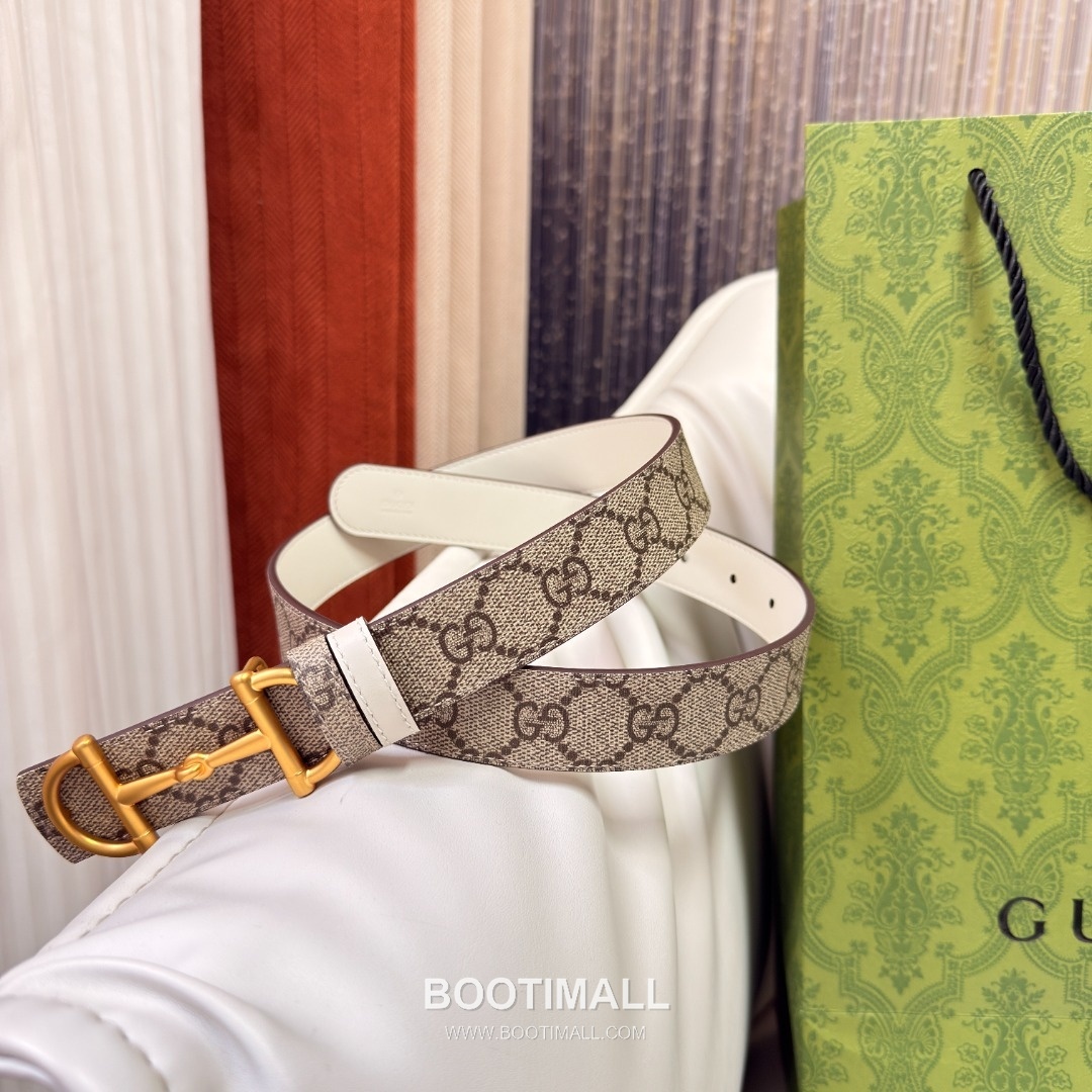 Gucci Horsebit Patent Calfskin Reversible Belt with Horsebit Buckle Gold-Plated 구찌 홀스빗 페이턴트 카프스킨 리버서블 벨트 홀스빗 버클 황동 베이스 금도금 3.0cm 5