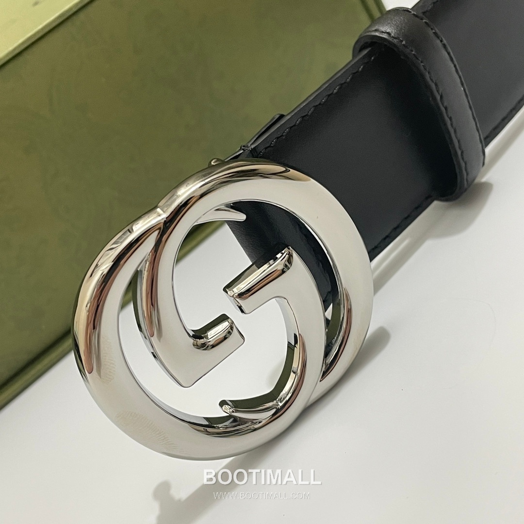 Gucci GG Marmont Calfskin Leather Belt with Double G Buckle Gold-Plated 구찌 GG 마몬트 카프스킨 레더 벨트 더블G 버클 황동 베이스 금도금 4.0cm 4