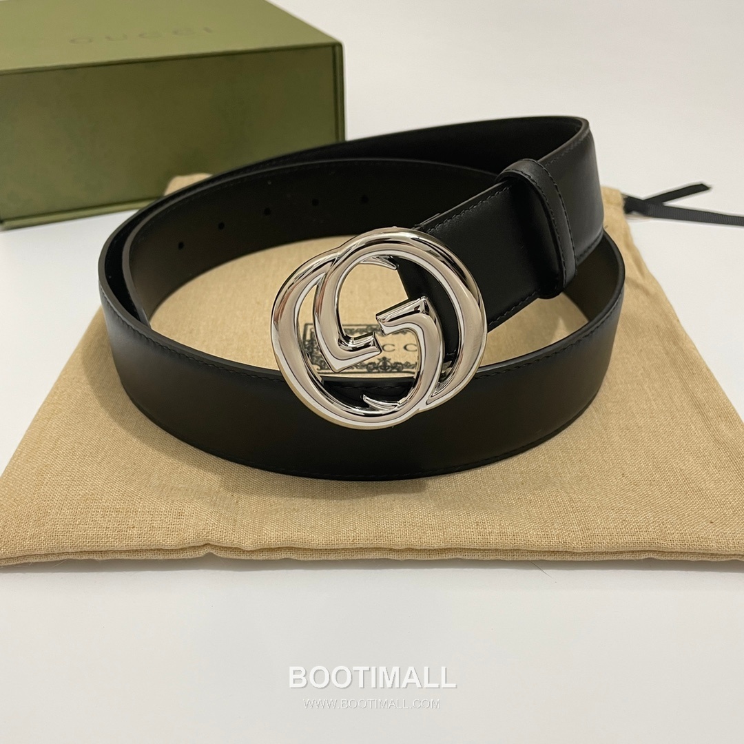 Gucci GG Marmont Calfskin Leather Belt with Double G Buckle Gold-Plated 구찌 GG 마몬트 카프스킨 레더 벨트 더블G 버클 황동 베이스 금도금 4.0cm 5