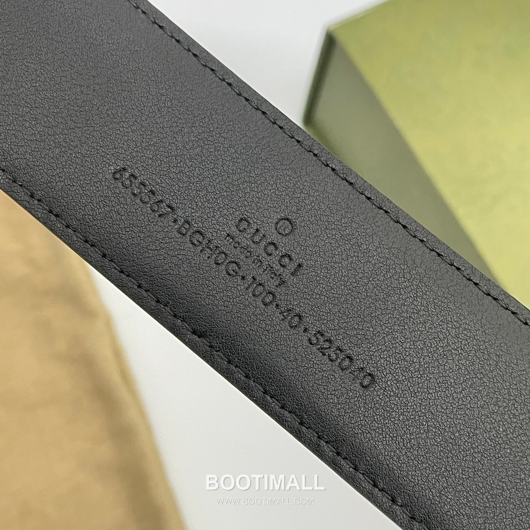 Gucci GG Marmont Calfskin Leather Belt with Double G Buckle Gold-Plated 구찌 GG 마몬트 카프스킨 레더 벨트 더블G 버클 황동 베이스 금도금 4.0cm 6