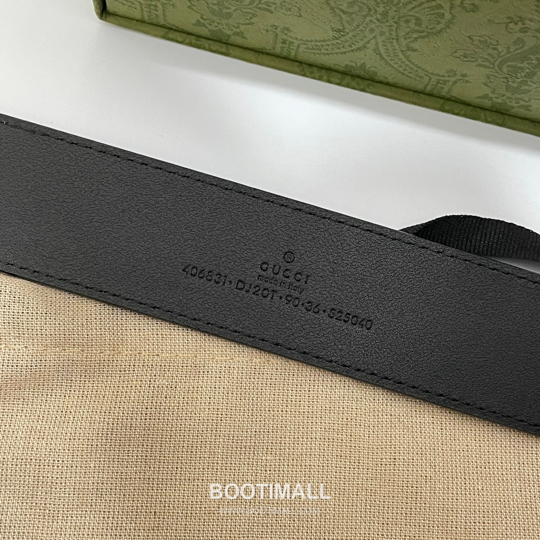 Gucci GG Marmont Calfskin Leather Belt with Double G Buckle Gold-Plated 구찌 GG 마몬트 카프스킨 레더 벨트 더블G 버클 황동 베이스 금도금 4.0cm 6