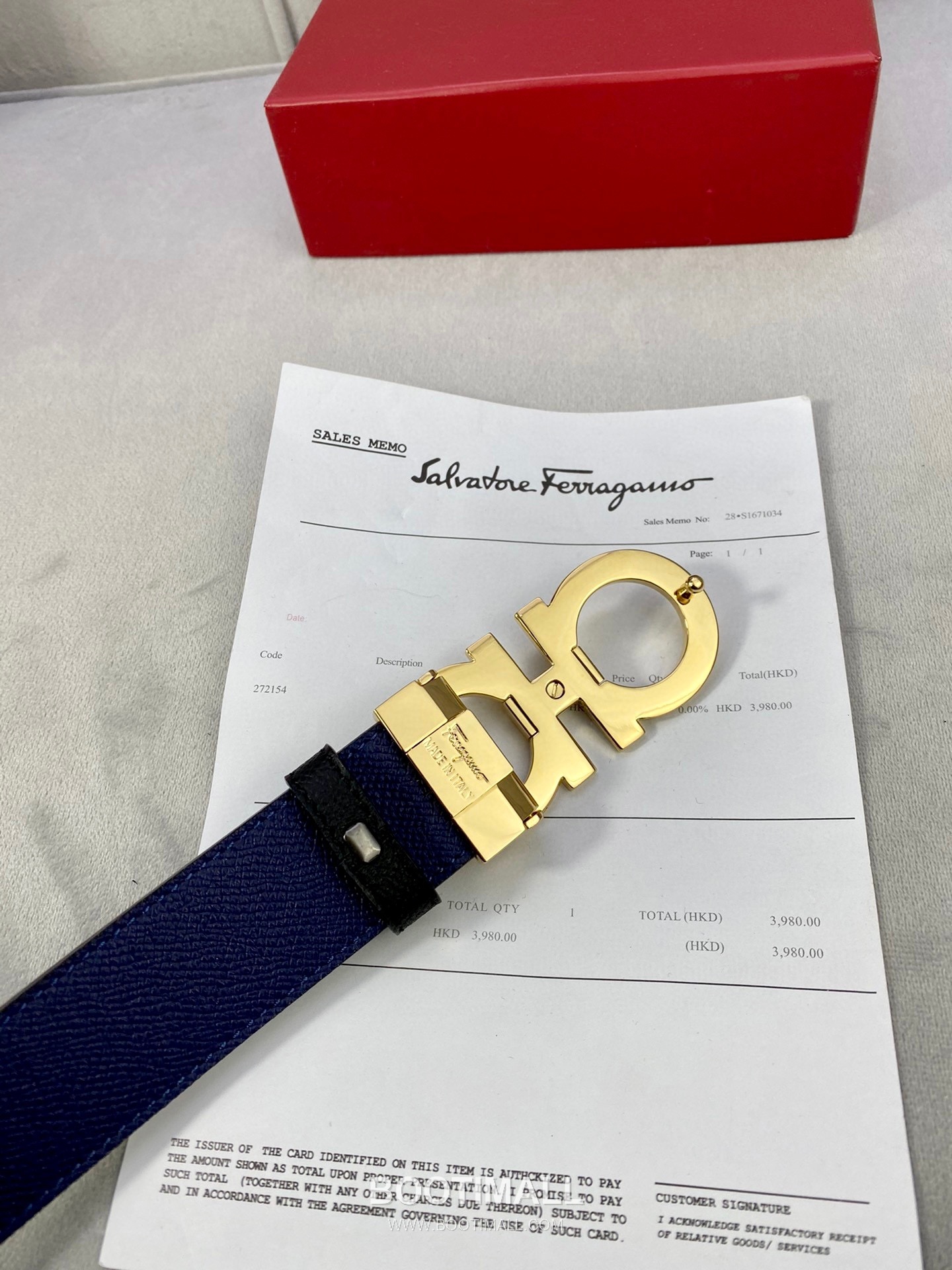 Ferragamo Gancini Calfskin Palm Grain Leather Reversible Belt with Gancini Buckle Palladium 페라가모 간치니 카프스킨 팜 그레인 레더 리버서블 벨트 간치니 버클 황동 베이스 팔라듐 피니시 3.5cm 9