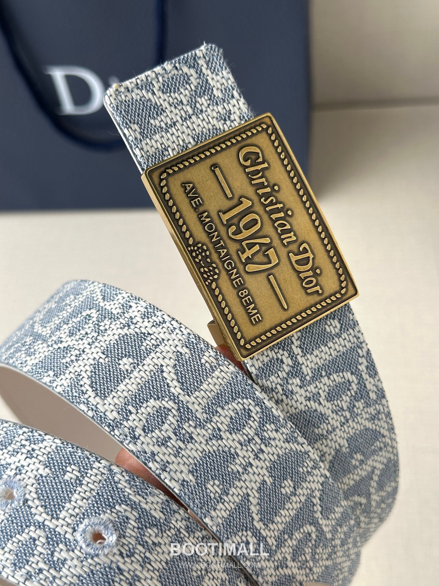 Dior Calfskin Grained Leather Reversible Belt with Logo Buckle Palladium 디올 카프스킨 그레인 레더 리버서블 벨트 로고 버클 황동 베이스 팔라듐 피니시 3.5cm 3