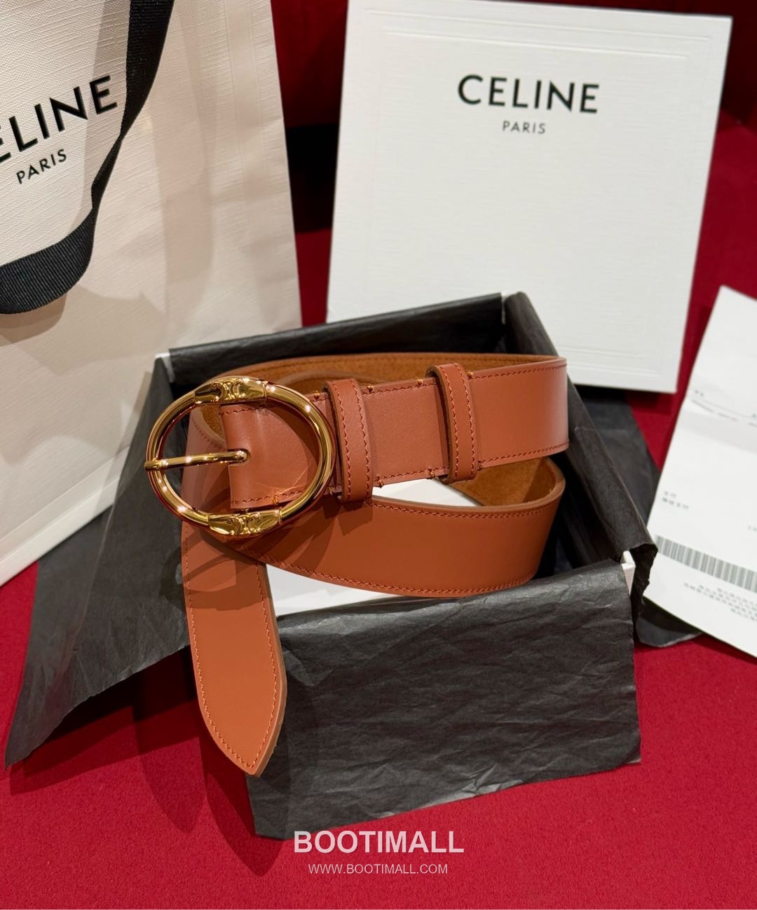 Celine Twin Triomphe Suede Calfskin Leather Belt with Triomphe Buckle Gold-Plated 셀린느 트윈 트리옹프 스웨이드 카프스킨 레더 벨트 트리옹프 버클 황동 베이스 금도금 3.5cm 1