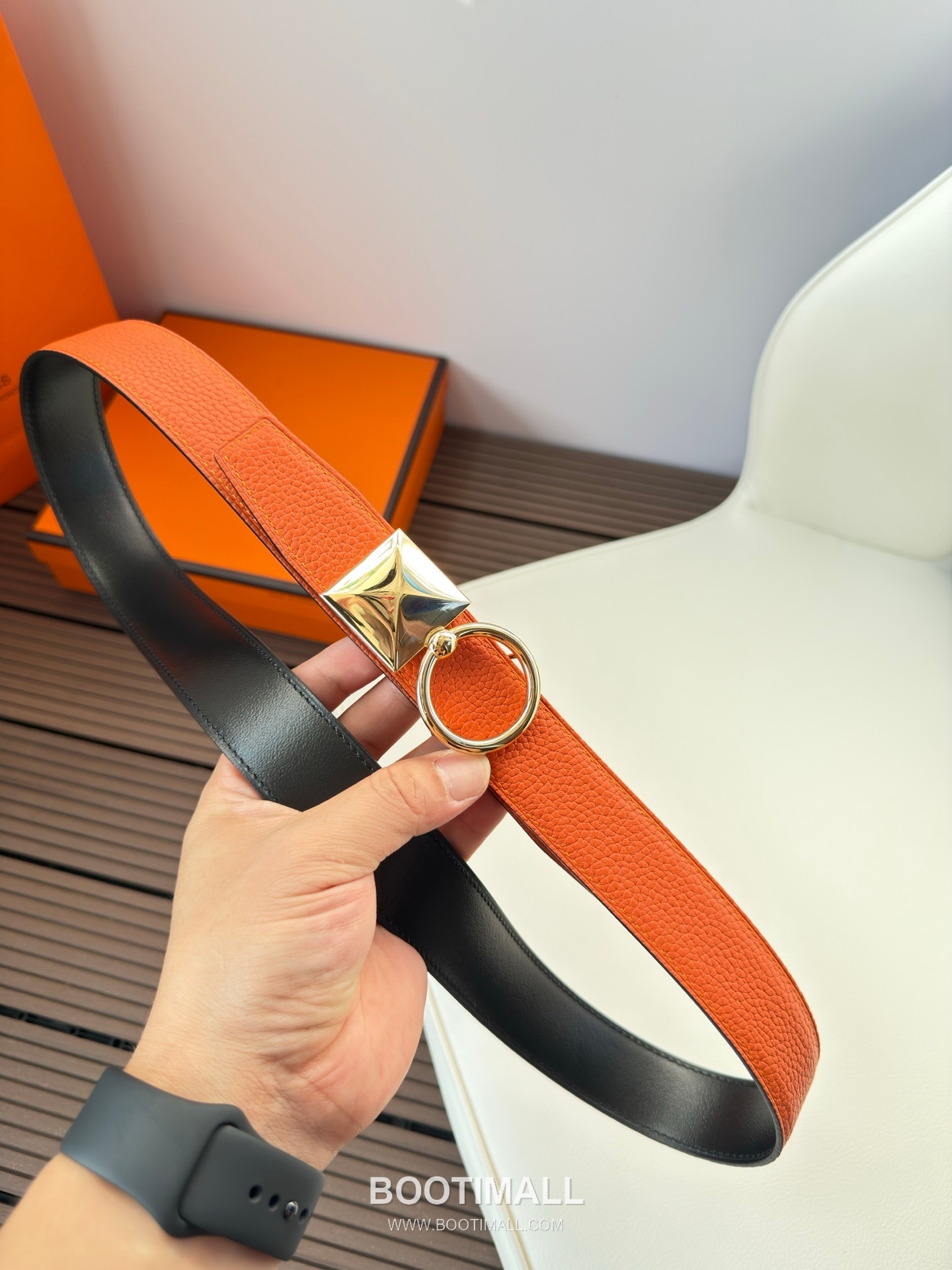 Hermes Constance Calfskin Reversible Belt with H Buckle Palladium 에르메스 콘스탄스 카프스킨 리버서블 벨트 H버클 스테인리스 스틸 팔라듐 피니시 3.2cm 2