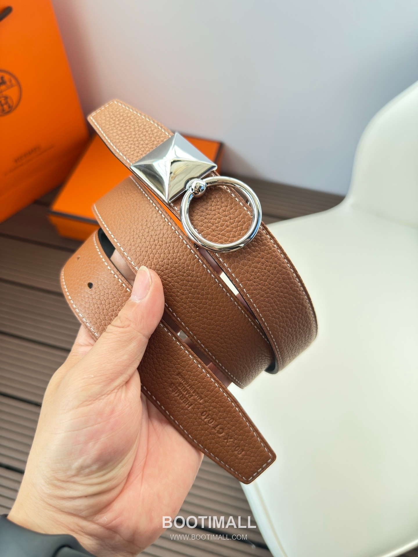 Hermes Constance Calfskin Reversible Belt with H Buckle Palladium 에르메스 콘스탄스 카프스킨 리버서블 벨트 H버클 스테인리스 스틸 팔라듐 피니시 3.2cm 3