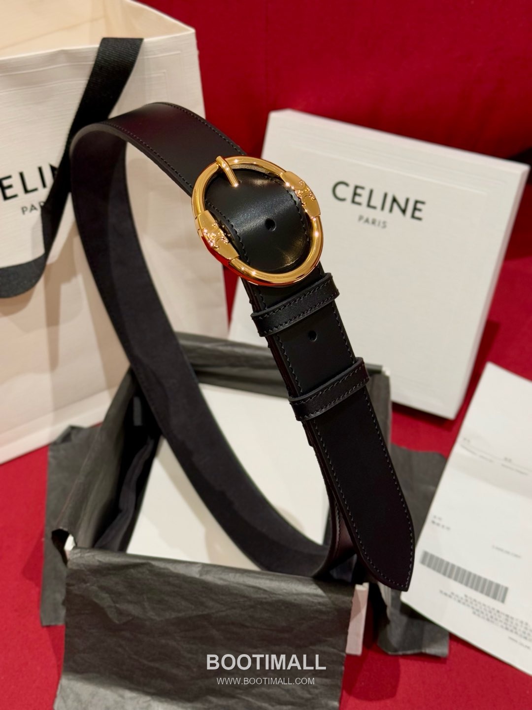 Celine Twin Triomphe Suede Calfskin Leather Belt with Triomphe Buckle Gold-Plated 셀린느 트윈 트리옹프 스웨이드 카프스킨 레더 벨트 트리옹프 버클 황동 베이스 금도금 3.5cm 3