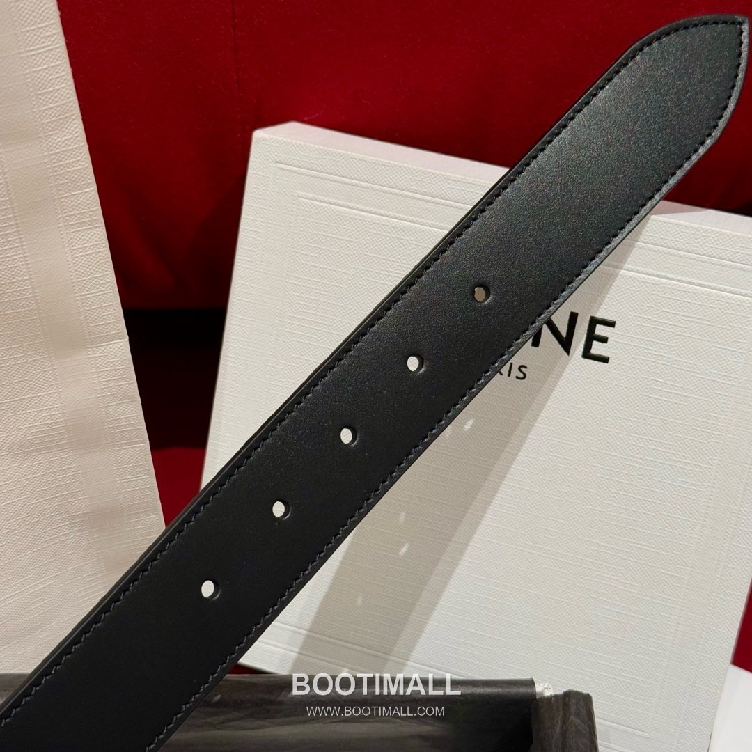 Celine Twin Triomphe Suede Calfskin Leather Belt with Triomphe Buckle Gold-Plated 셀린느 트윈 트리옹프 스웨이드 카프스킨 레더 벨트 트리옹프 버클 황동 베이스 금도금 3.5cm 9