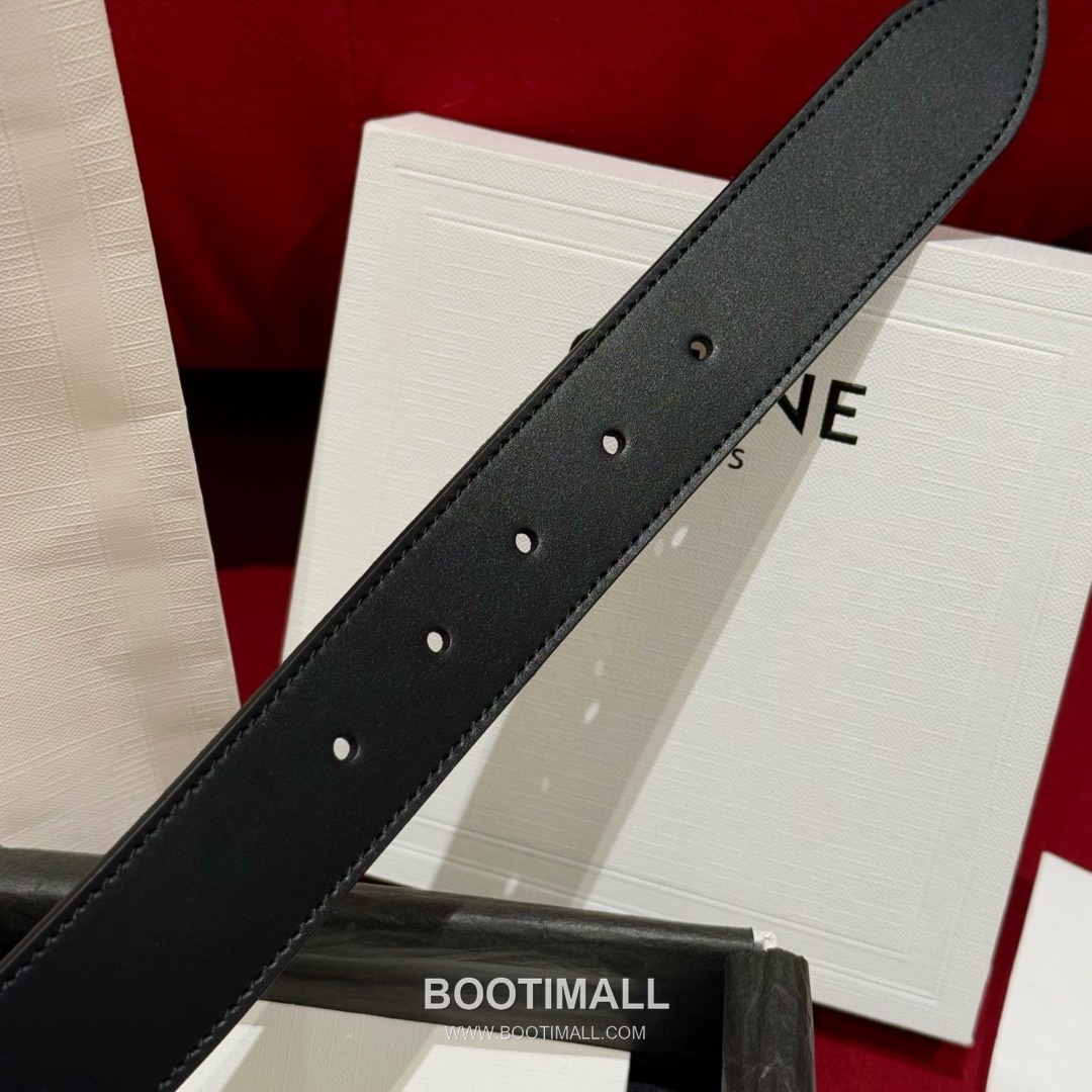 Celine Twin Triomphe Suede Calfskin Leather Belt with Triomphe Buckle Gold-Plated 셀린느 트윈 트리옹프 스웨이드 카프스킨 레더 벨트 트리옹프 버클 황동 베이스 금도금 3.5cm 5