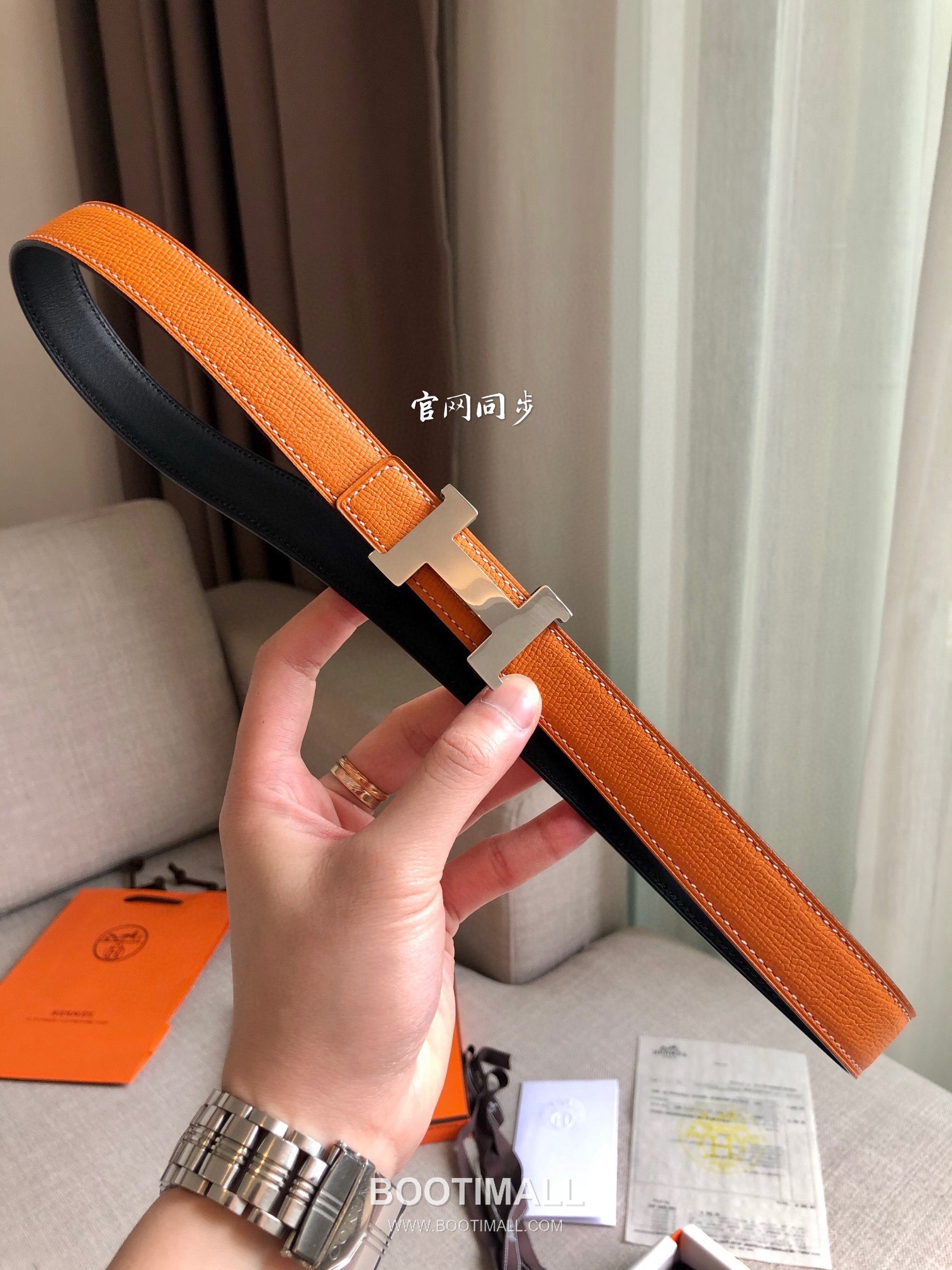 Hermes Glenan Swift Epsom Calfskin Reversible Belt with Glenan Buckle Palladium 에르메스 글레난 스위프트 엡송 카프스킨 리버서블 벨트 글레난 버클 황동 베이스 팔라듐 피니시 2.4cm 2