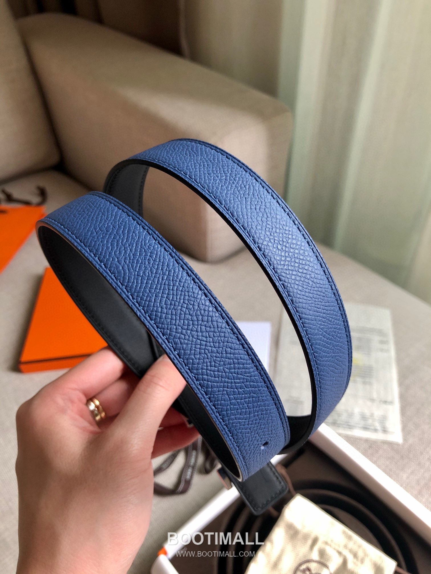 Hermes Glenan Swift Epsom Calfskin Reversible Belt with Glenan Buckle Palladium 에르메스 글레난 스위프트 엡송 카프스킨 리버서블 벨트 글레난 버클 황동 베이스 팔라듐 피니시 2.4cm 6