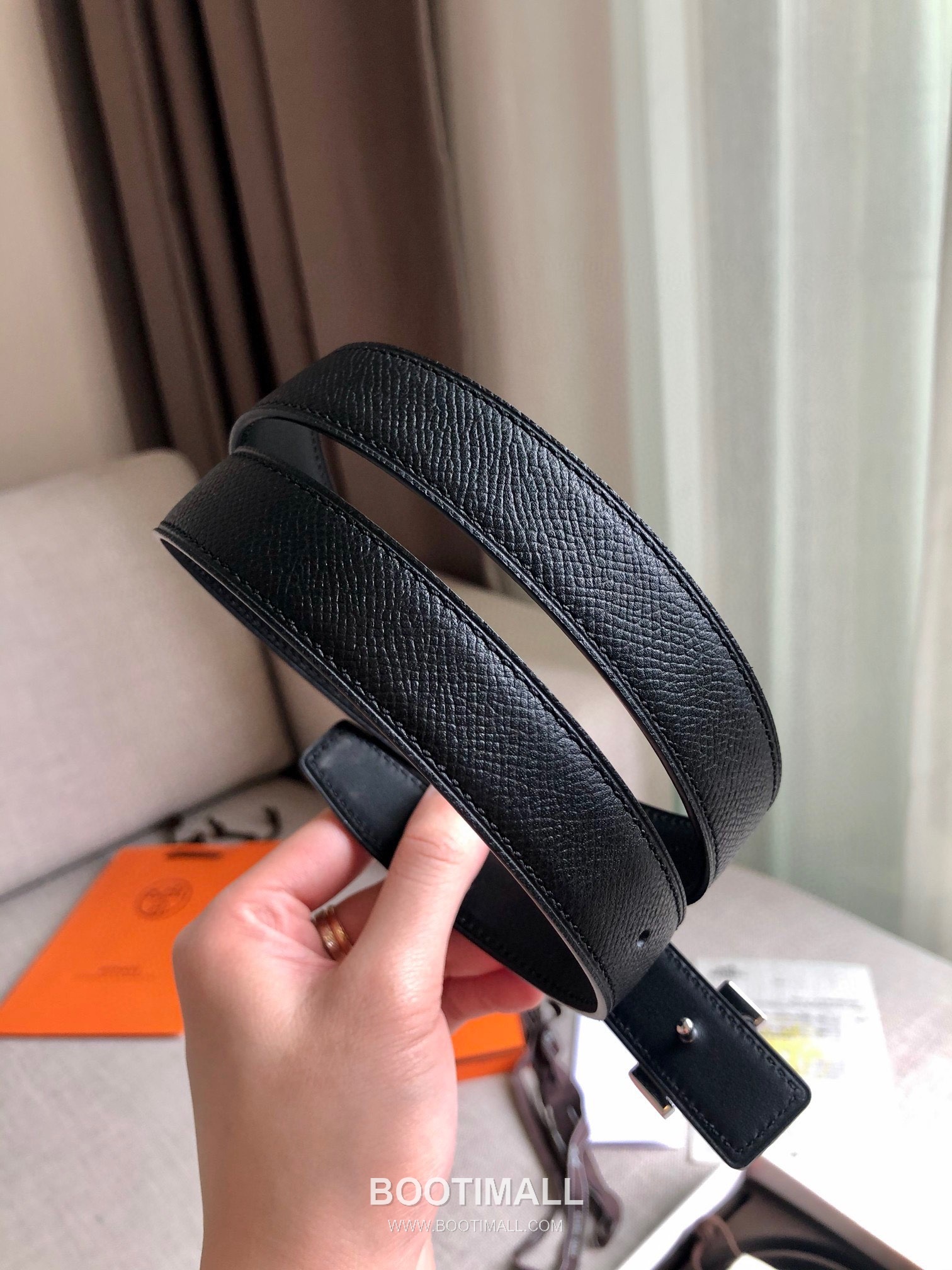 Hermes Glenan Swift Epsom Calfskin Reversible Belt with Glenan Buckle Palladium 에르메스 글레난 스위프트 엡송 카프스킨 리버서블 벨트 글레난 버클 황동 베이스 팔라듐 피니시 2.4cm 6