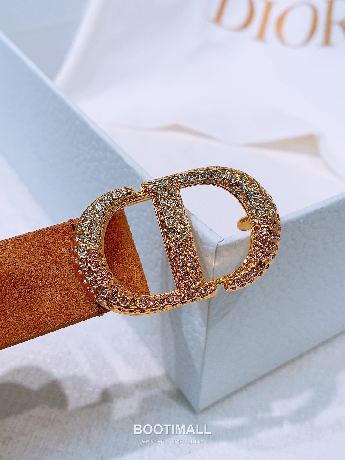 Dior Saddle Suede Calfskin Leather Belt with CD Buckle Gold-Plated 디올 새들 스웨이드 카프스킨 레더 벨트 CD 버클 황동 베이스 금도금 2.0cm 3