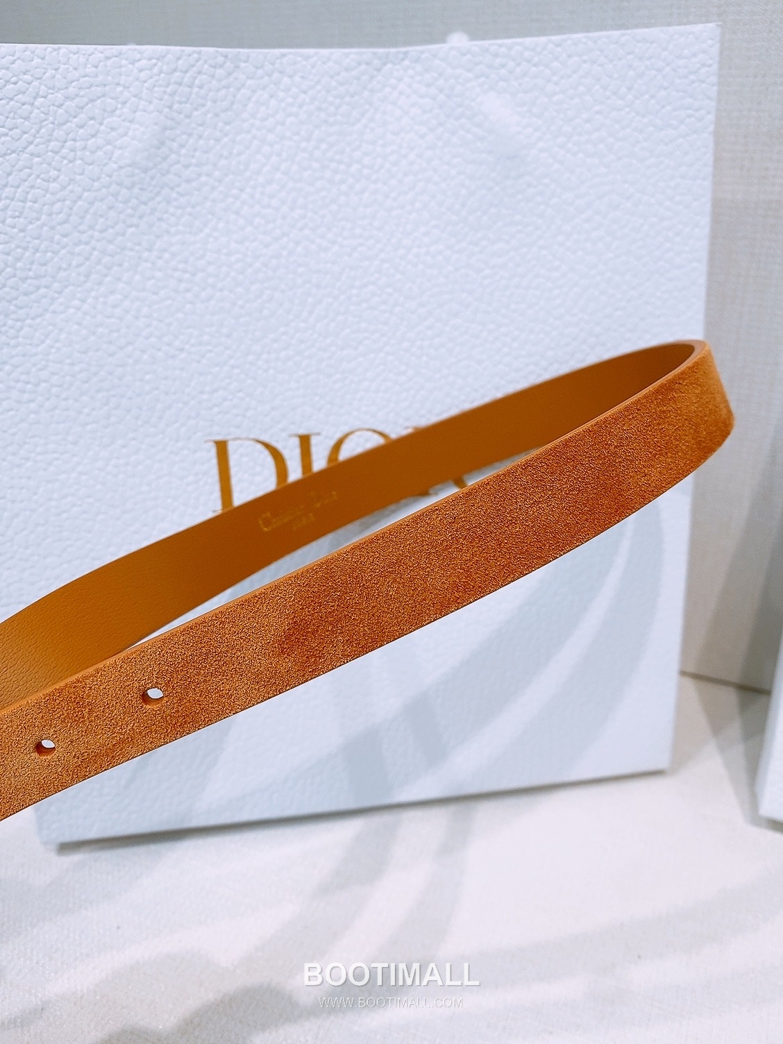Dior Saddle Suede Calfskin Leather Belt with CD Buckle Gold-Plated 디올 새들 스웨이드 카프스킨 레더 벨트 CD 버클 황동 베이스 금도금 2.0cm 5