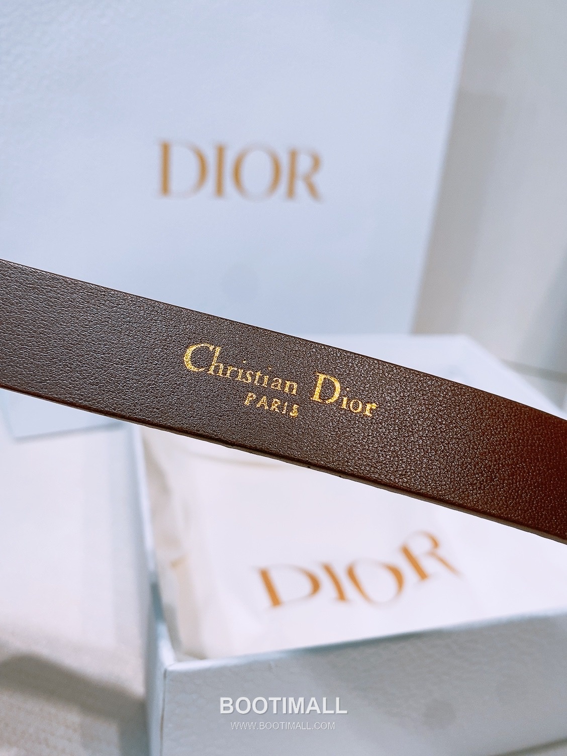 Dior Saddle Suede Calfskin Leather Belt with CD Buckle Gold-Plated 디올 새들 스웨이드 카프스킨 레더 벨트 CD 버클 황동 베이스 금도금 2.0cm 5