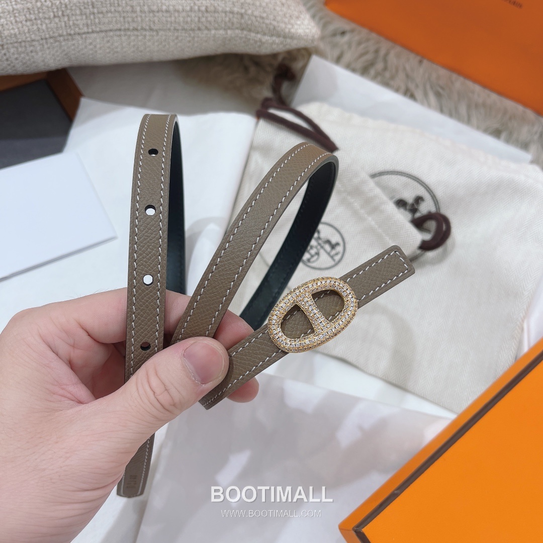 Hermes Constance Epsom Leather Reversible Belt with H Buckle Gold-Plated 에르메스 콘스탄스 엡송 레더 리버서블 벨트 H버클 황동 베이스 금도금 1.3cm 1