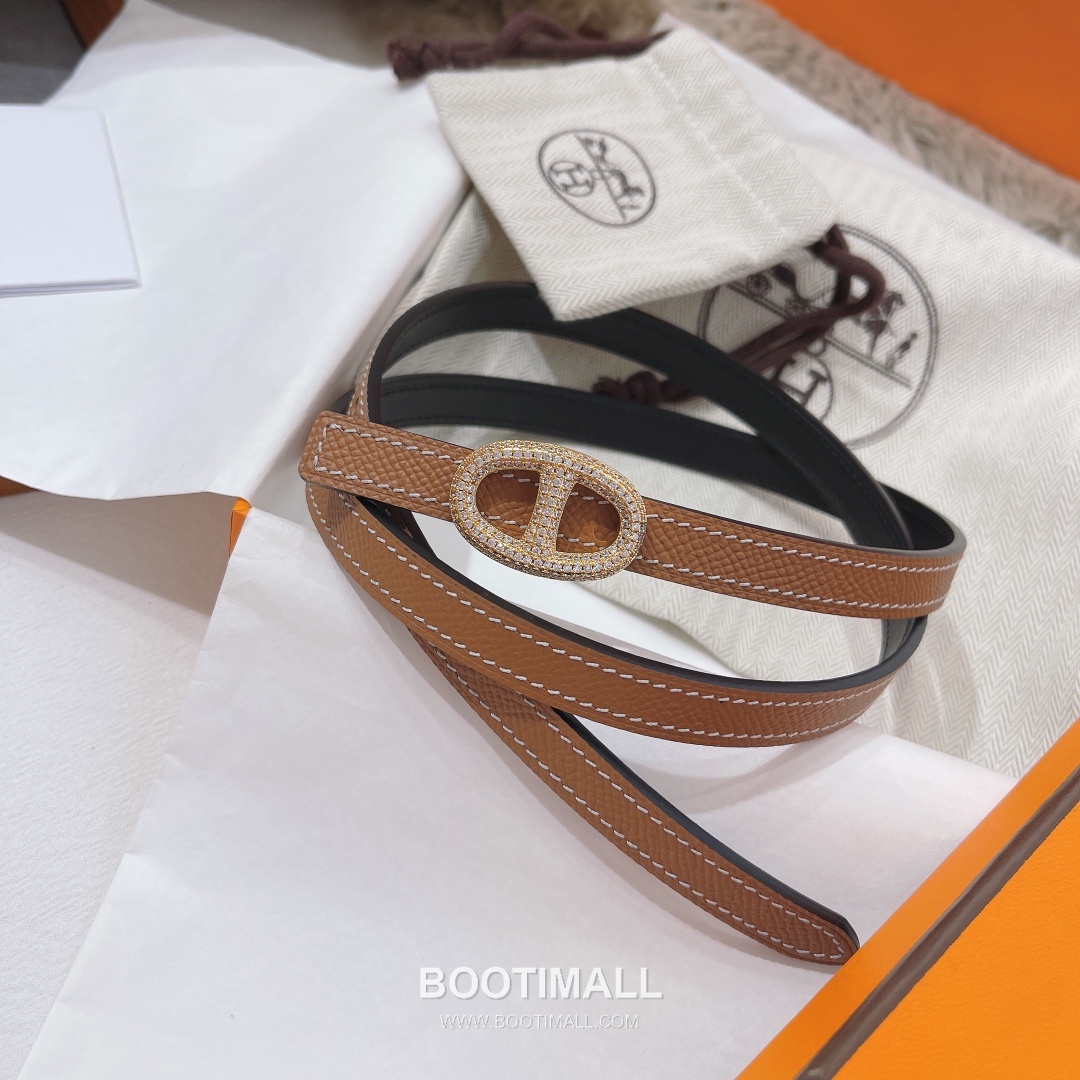 Hermes Constance Epsom Leather Reversible Belt with H Buckle Gold-Plated 에르메스 콘스탄스 엡송 레더 리버서블 벨트 H버클 황동 베이스 금도금 1.3cm 2