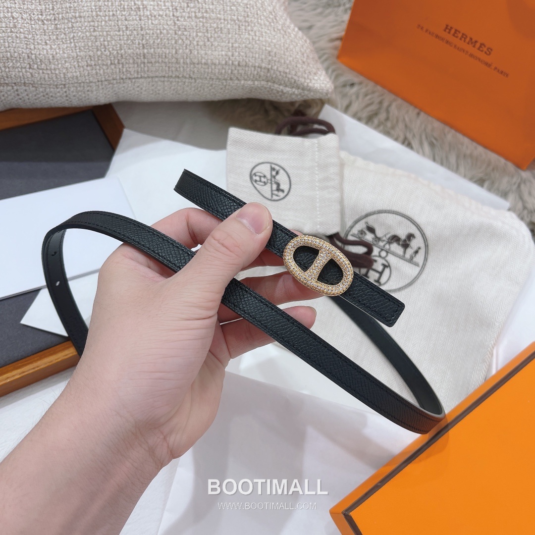 Hermes Constance Epsom Leather Reversible Belt with H Buckle Gold-Plated 에르메스 콘스탄스 엡송 레더 리버서블 벨트 H버클 황동 베이스 금도금 1.3cm 1