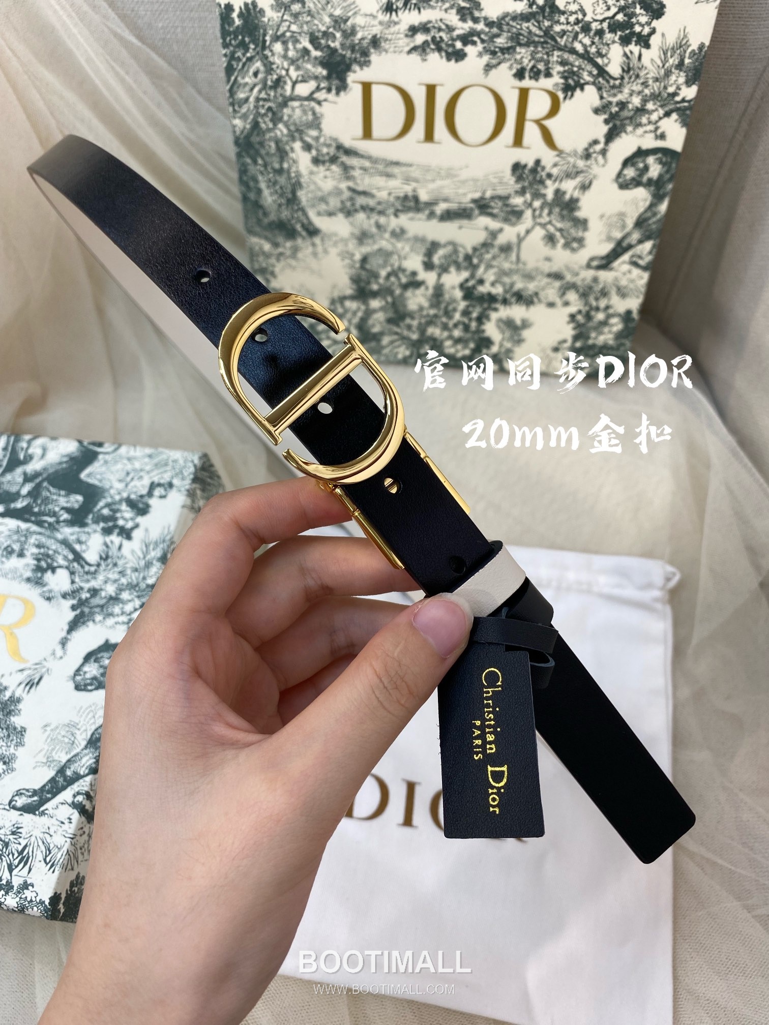Dior Calfskin Leather Reversible Belt with Rotating Logo Buckle Palladium 디올 카프스킨 레더 리버서블 벨트 로테이팅 로고 버클 황동 베이스 팔라듐 피니시 3.0cm 4