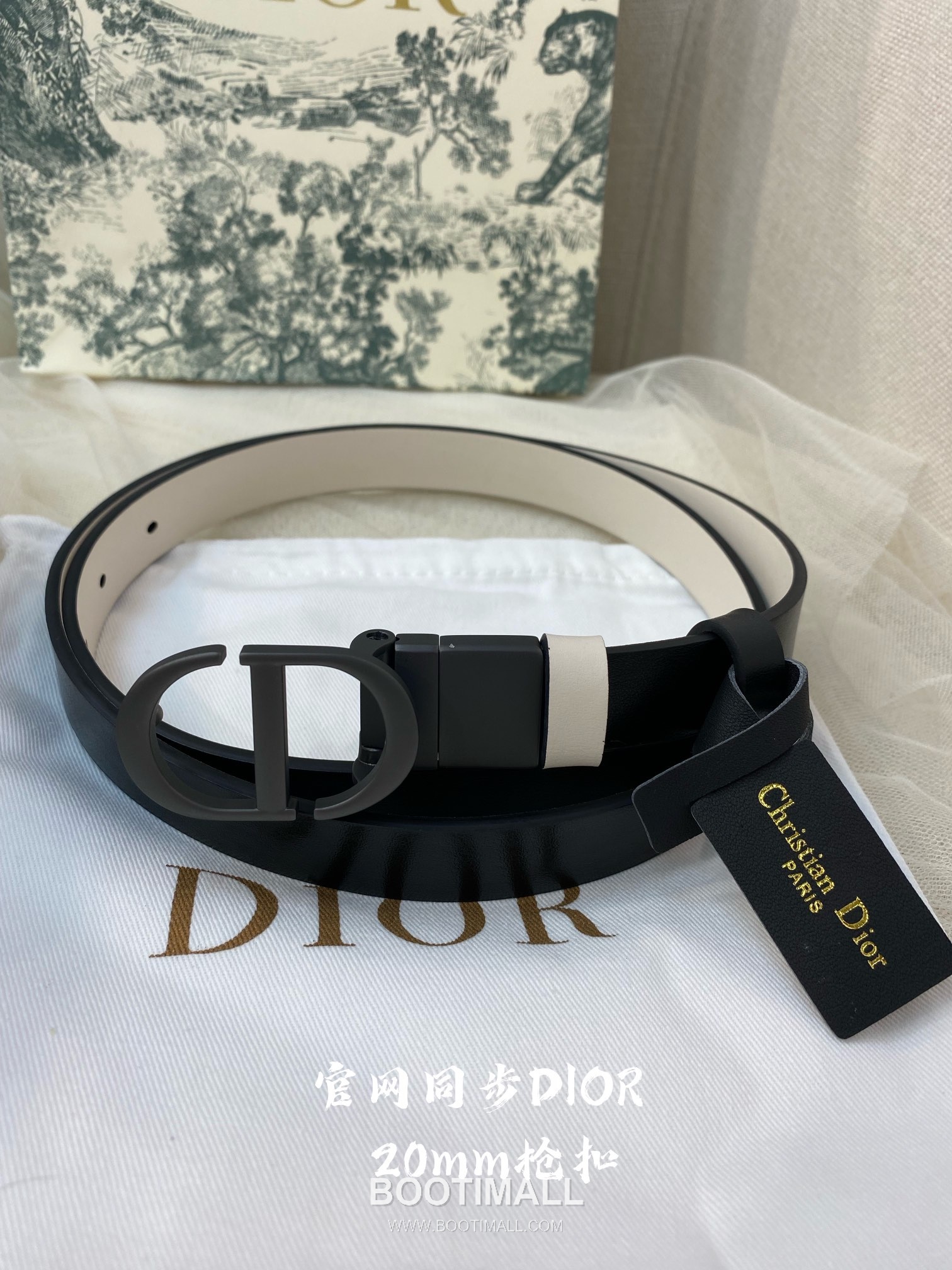 Dior Calfskin Leather Reversible Belt with Rotating Logo Buckle Palladium 디올 카프스킨 레더 리버서블 벨트 로테이팅 로고 버클 황동 베이스 팔라듐 피니시 3.0cm 2