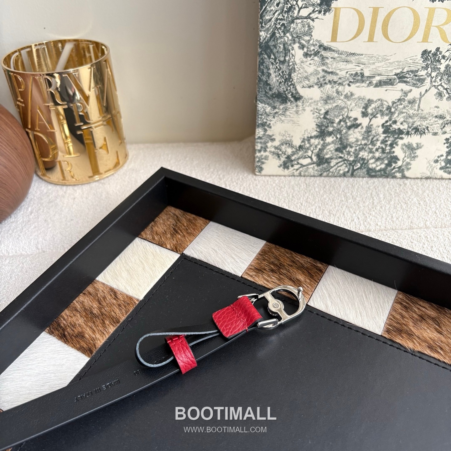 Dior Calfskin Leather Belt with Crystal CD Buckle Gold-Plated 디올 카프스킨 레더 벨트 크리스탈 CD 버클 황동 베이스 금도금 2.0cm 3