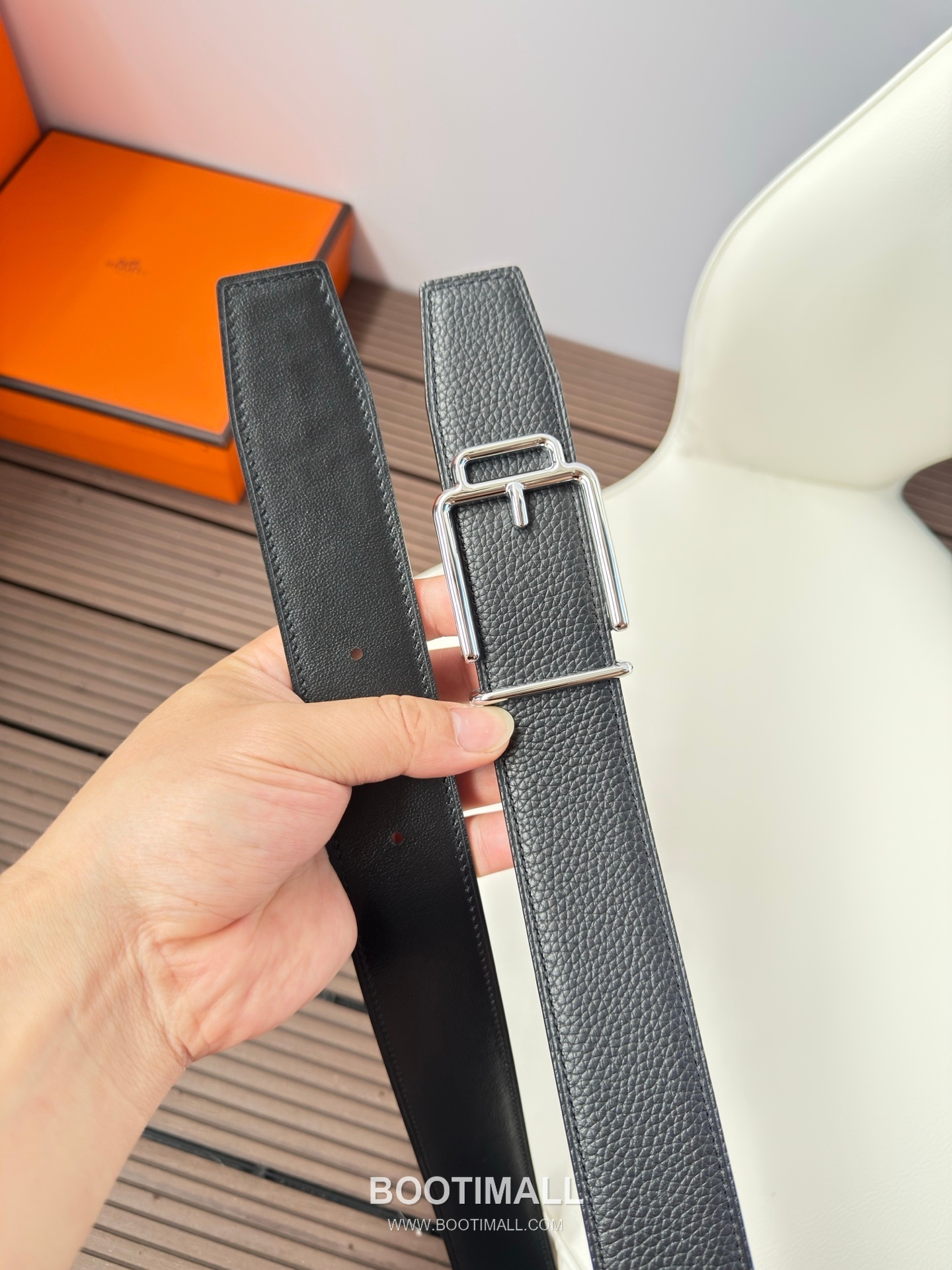 Hermes Constance Calfskin Leather Reversible Belt with H Buckle Palladium 에르메스 콘스탄스 카프스킨 레더 리버서블 벨트 H버클 스테인리스 스틸 팔라듐 피니시 3.8cm 5