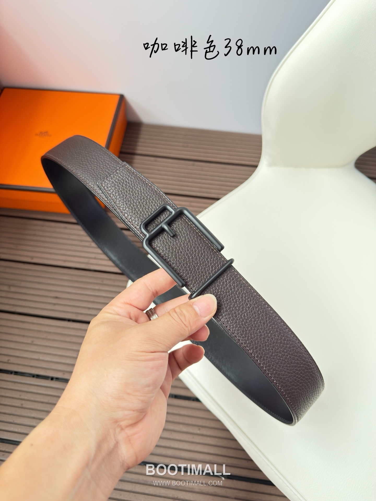 Hermes Constance Calfskin Leather Reversible Belt with H Buckle Palladium 에르메스 콘스탄스 카프스킨 레더 리버서블 벨트 H버클 스테인리스 스틸 팔라듐 피니시 3.8cm 1