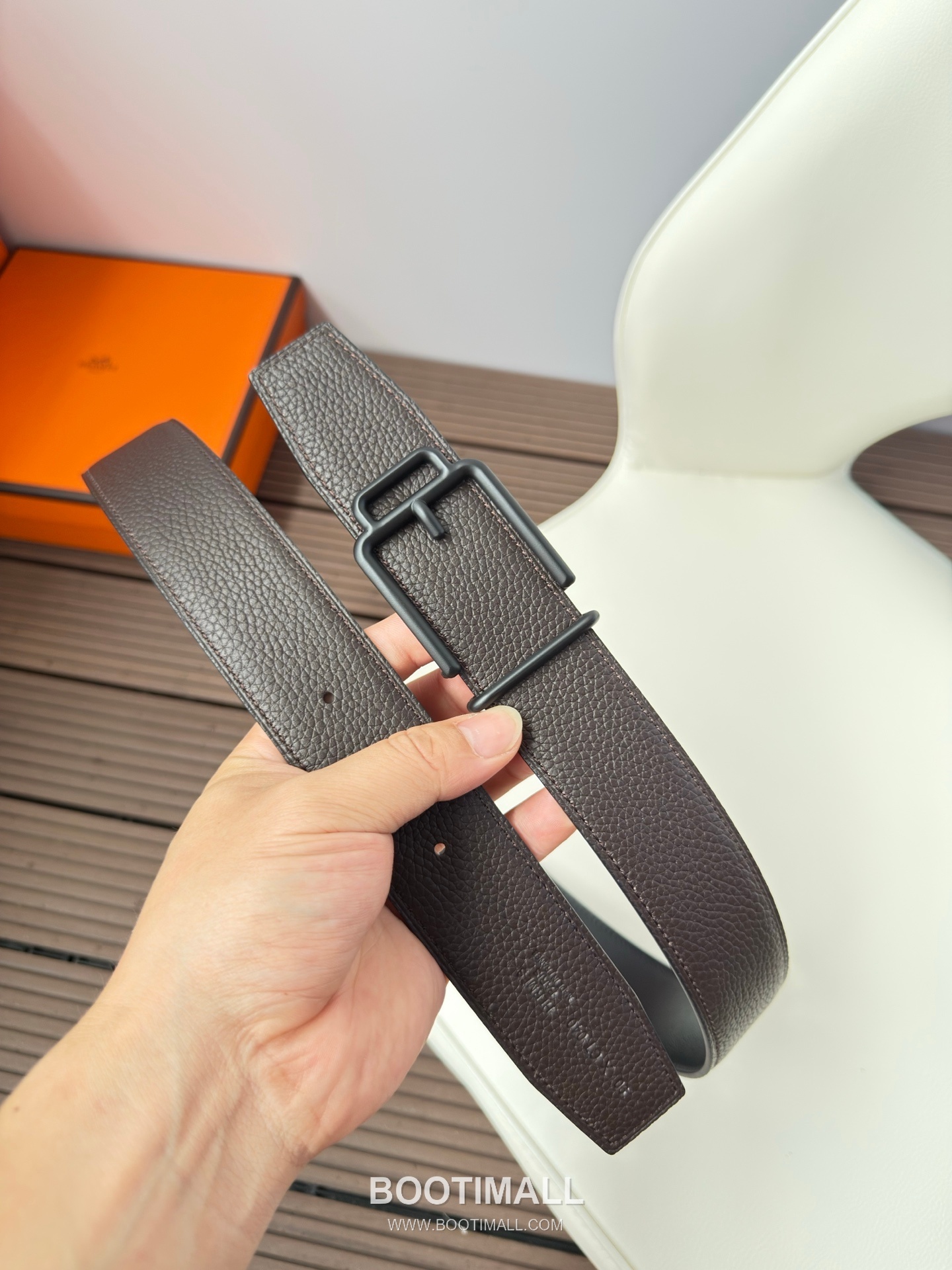 Hermes Constance Calfskin Leather Reversible Belt with H Buckle Palladium 에르메스 콘스탄스 카프스킨 레더 리버서블 벨트 H버클 스테인리스 스틸 팔라듐 피니시 3.8cm 4