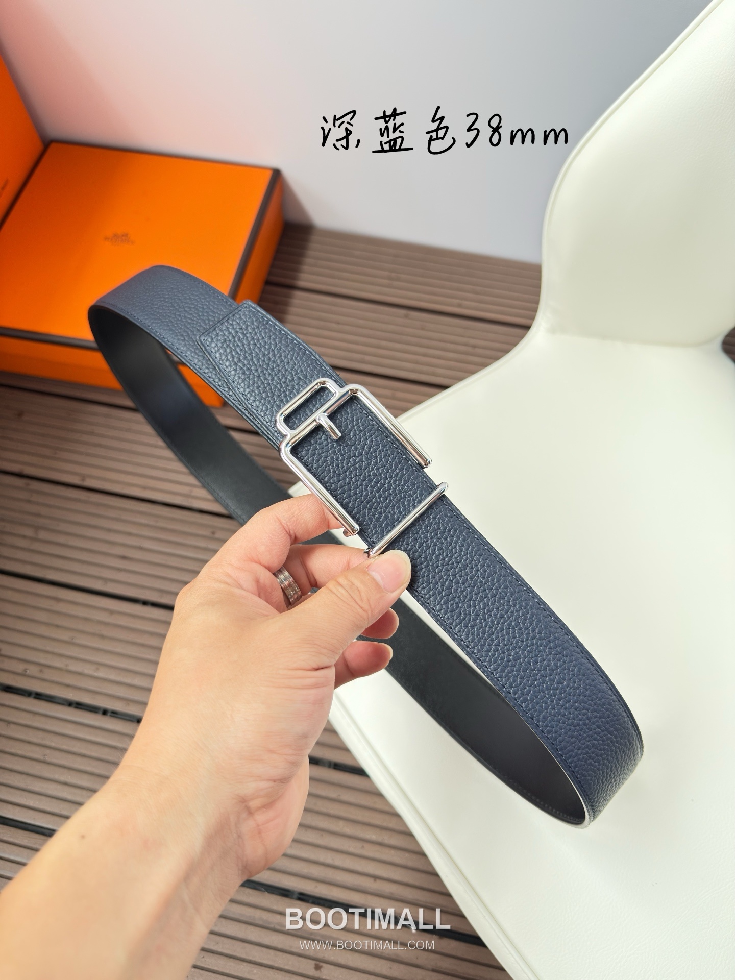 Hermes Constance Calfskin Leather Reversible Belt with H Buckle Palladium 에르메스 콘스탄스 카프스킨 레더 리버서블 벨트 H버클 스테인리스 스틸 팔라듐 피니시 3.8cm 1