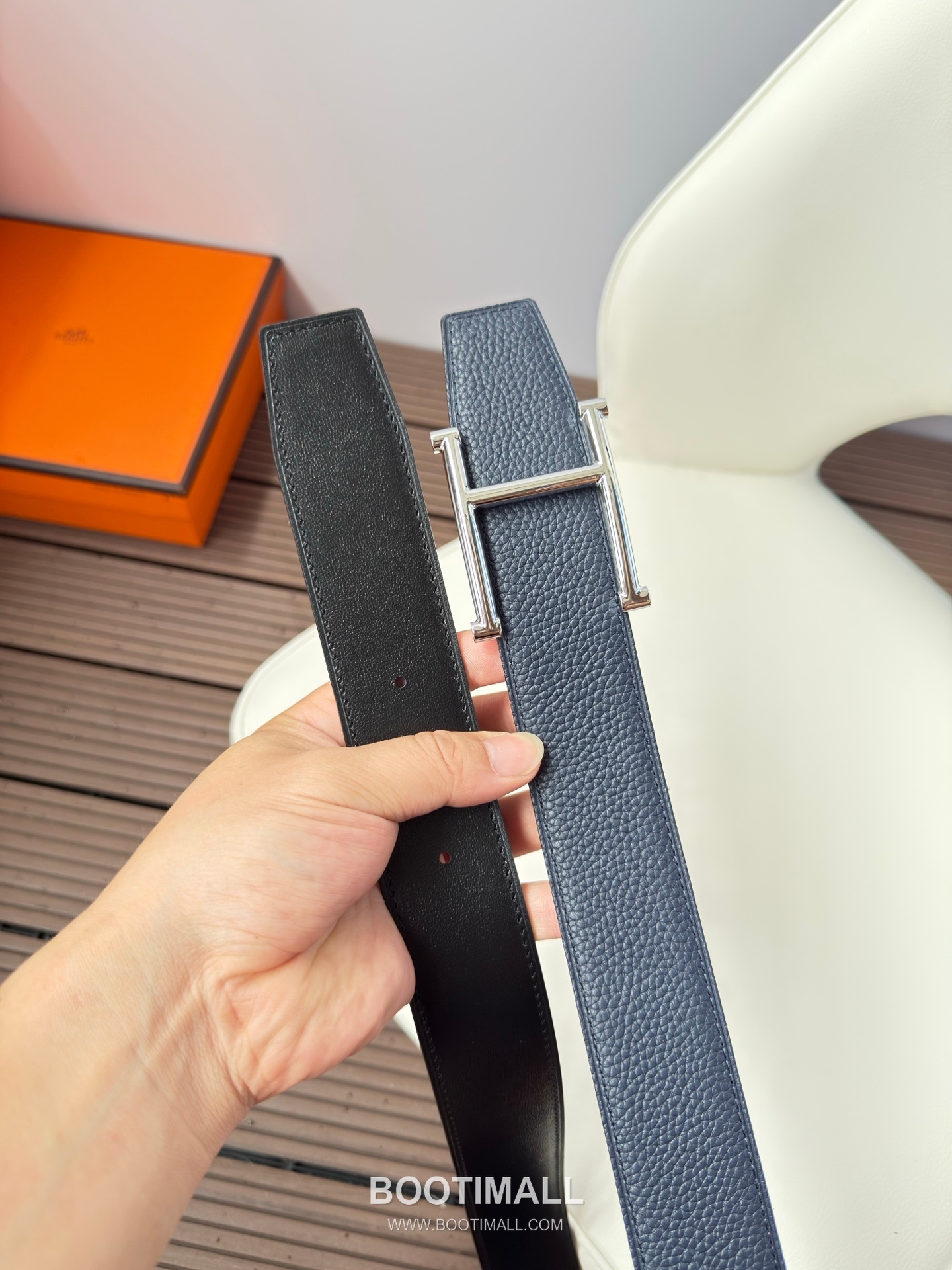 Hermes Constance Calfskin Leather Reversible Belt with H Buckle Palladium 에르메스 콘스탄스 카프스킨 레더 리버서블 벨트 H버클 스테인리스 스틸 팔라듐 피니시 3.8cm 5