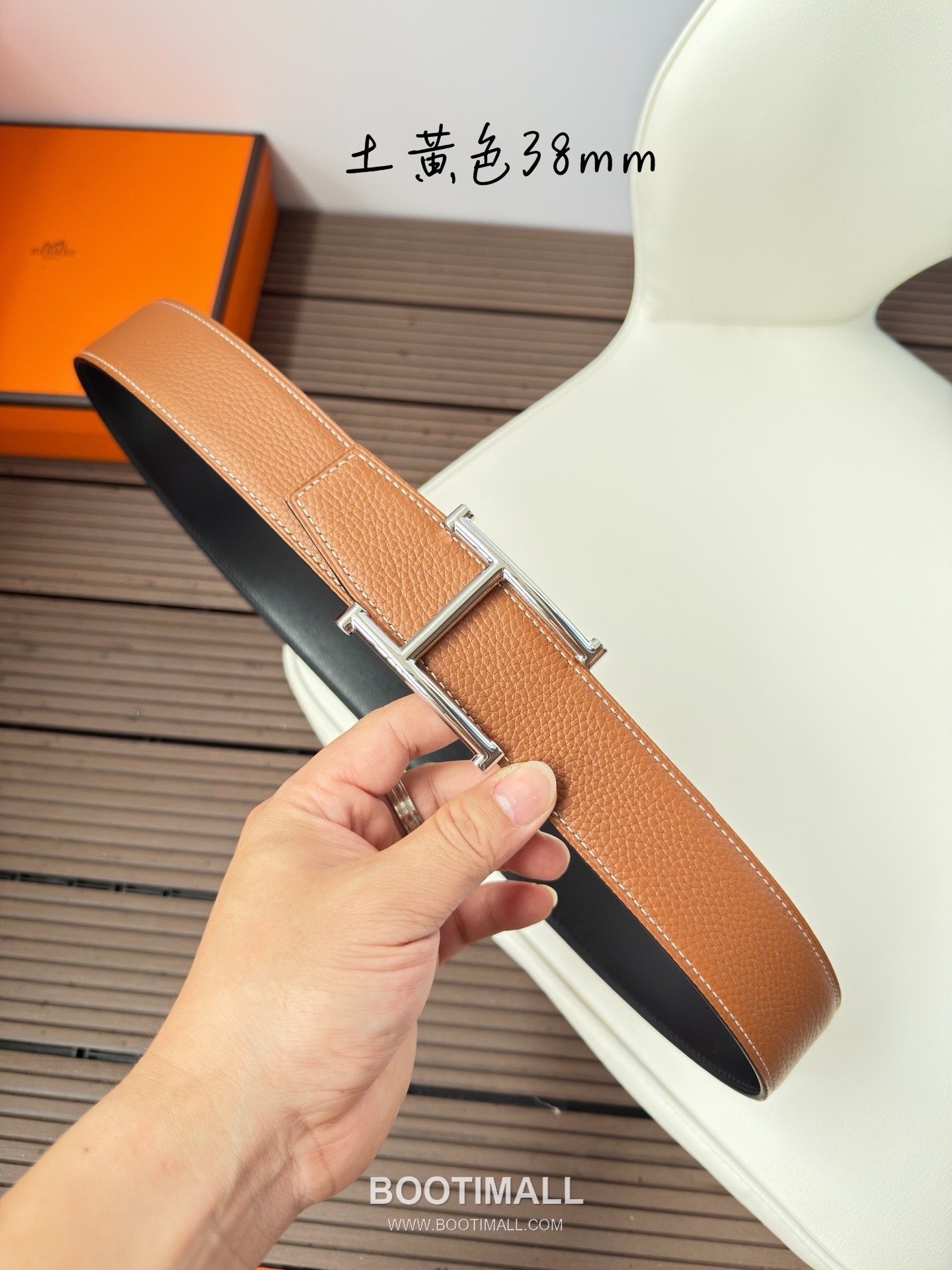 Hermes Constance Calfskin Leather Reversible Belt with H Buckle Palladium 에르메스 콘스탄스 카프스킨 레더 리버서블 벨트 H버클 스테인리스 스틸 팔라듐 피니시 3.8cm 1