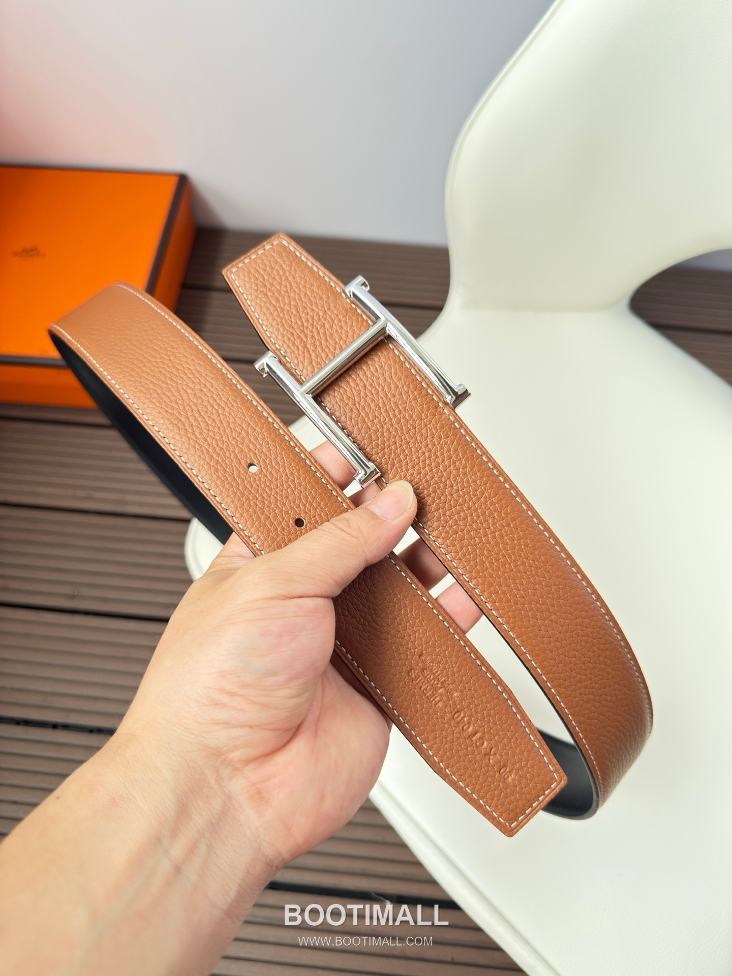 Hermes Constance Calfskin Leather Reversible Belt with H Buckle Palladium 에르메스 콘스탄스 카프스킨 레더 리버서블 벨트 H버클 스테인리스 스틸 팔라듐 피니시 3.8cm 4