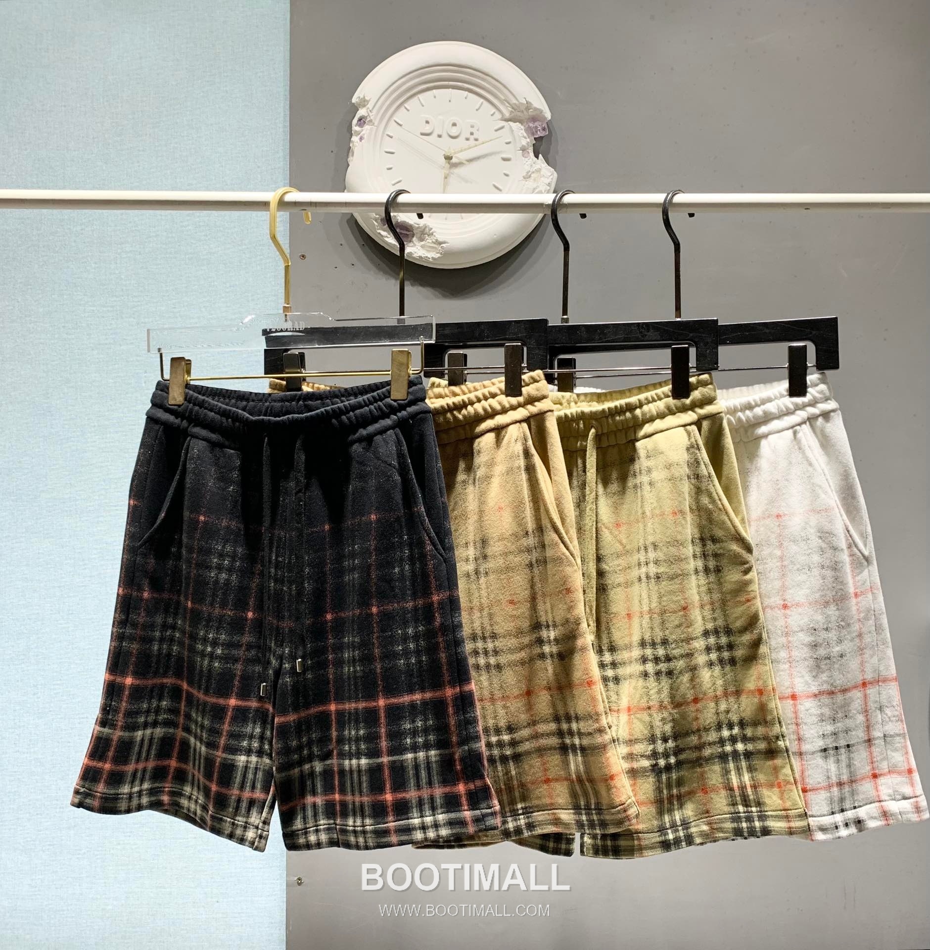 Burberry SS26 Gradient Check Print Cotton Shorts 버버리 SS26 그라디언트 체크 프린트 코튼 쇼츠 9