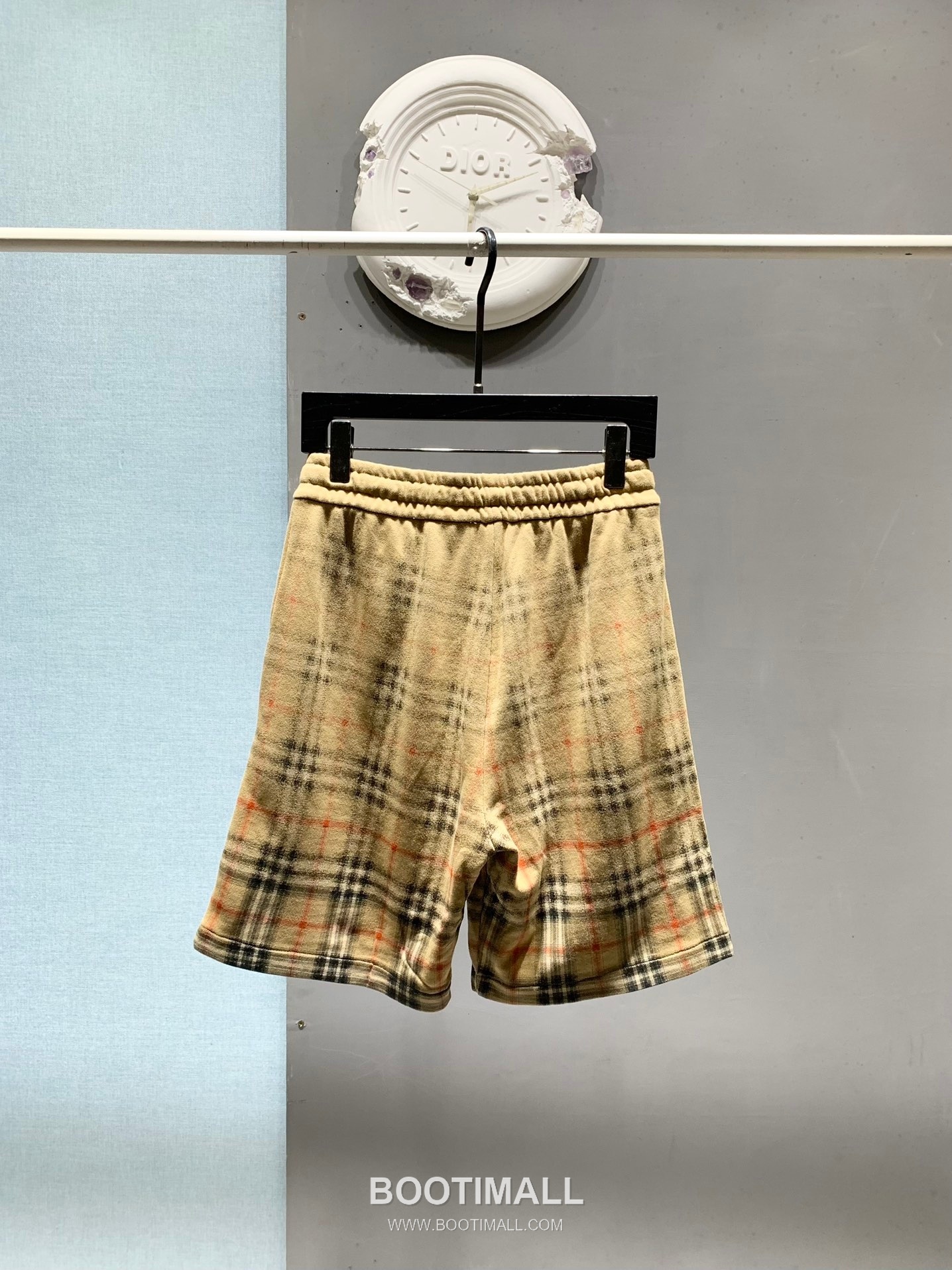 Burberry SS26 Gradient Check Print Cotton Shorts 버버리 SS26 그라디언트 체크 프린트 코튼 쇼츠 9