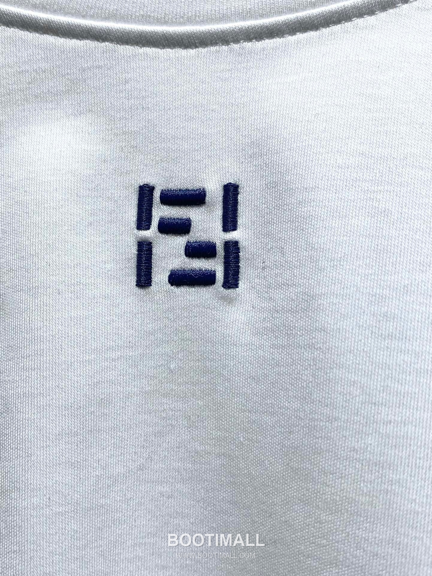 Fendi SS26 FF Selleria Embroidered Cotton T-Shirt 펜디 SS26 FF 셀러리아 자수 코튼 티셔츠 3