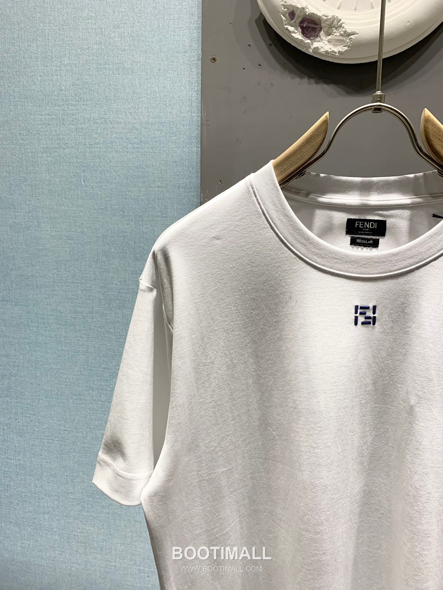 Fendi SS26 FF Selleria Embroidered Cotton T-Shirt 펜디 SS26 FF 셀러리아 자수 코튼 티셔츠 8