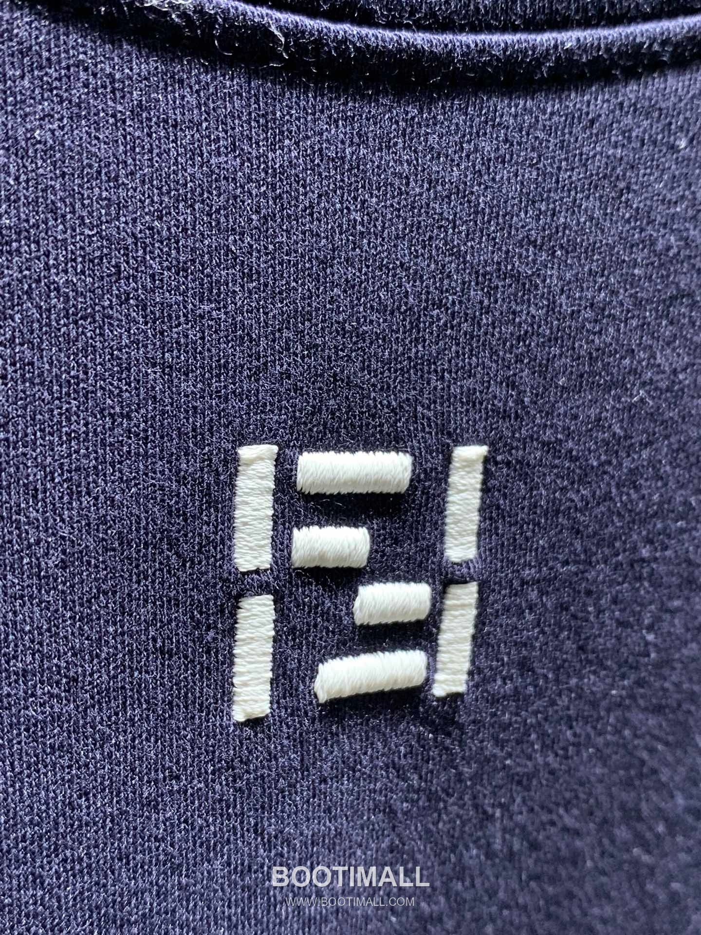 Fendi SS26 FF Selleria Embroidered Cotton T-Shirt 펜디 SS26 FF 셀러리아 자수 코튼 티셔츠 3