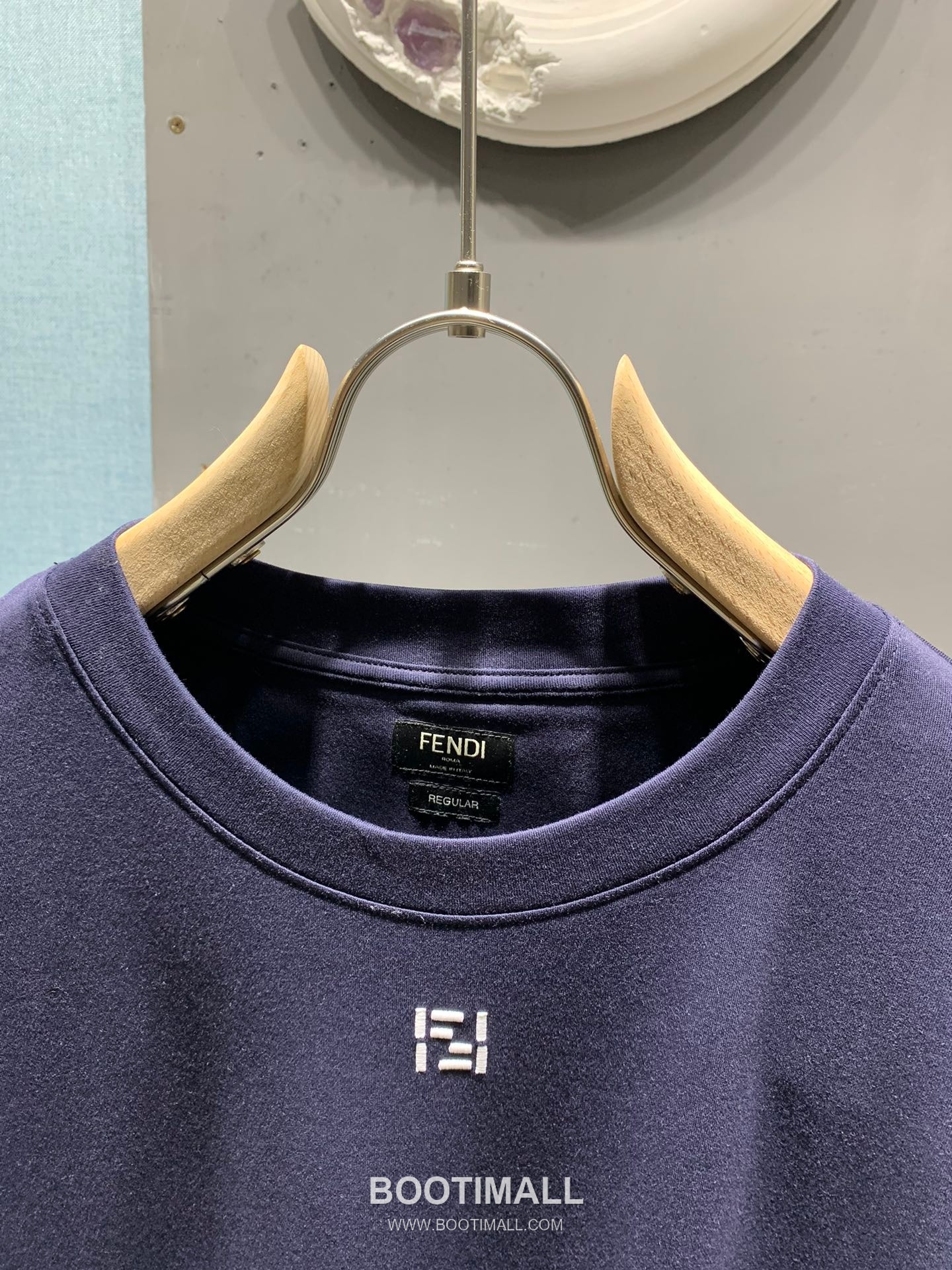 Fendi SS26 FF Selleria Embroidered Cotton T-Shirt 펜디 SS26 FF 셀러리아 자수 코튼 티셔츠 5