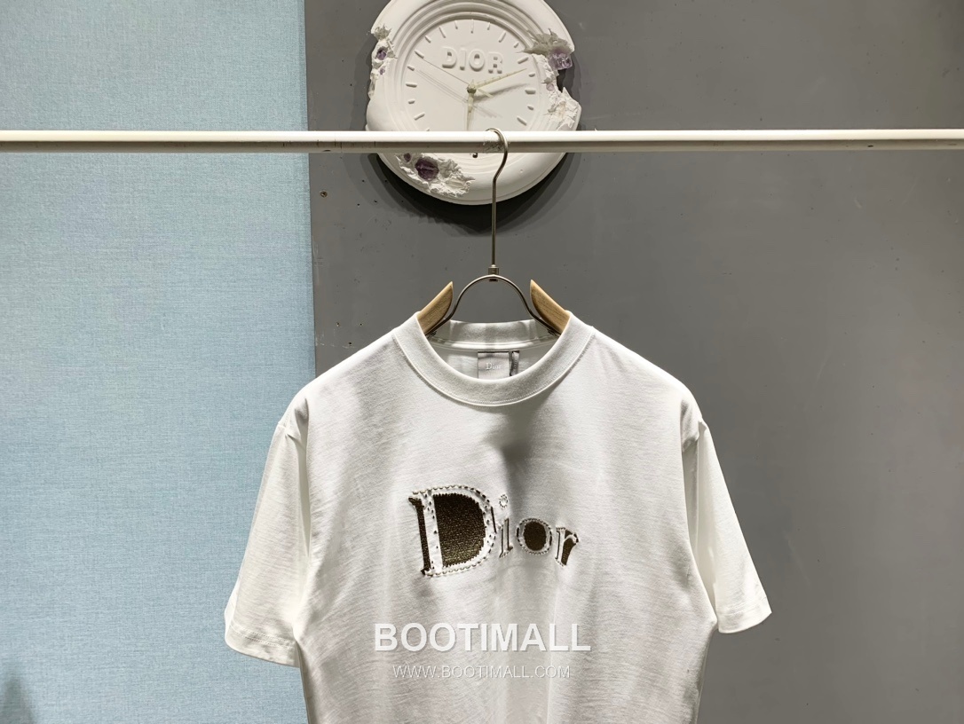 Dior SS26 Reverse Embroidered Cotton T-Shirt 디올 SS26 리버스 자수 코튼 티셔츠 8